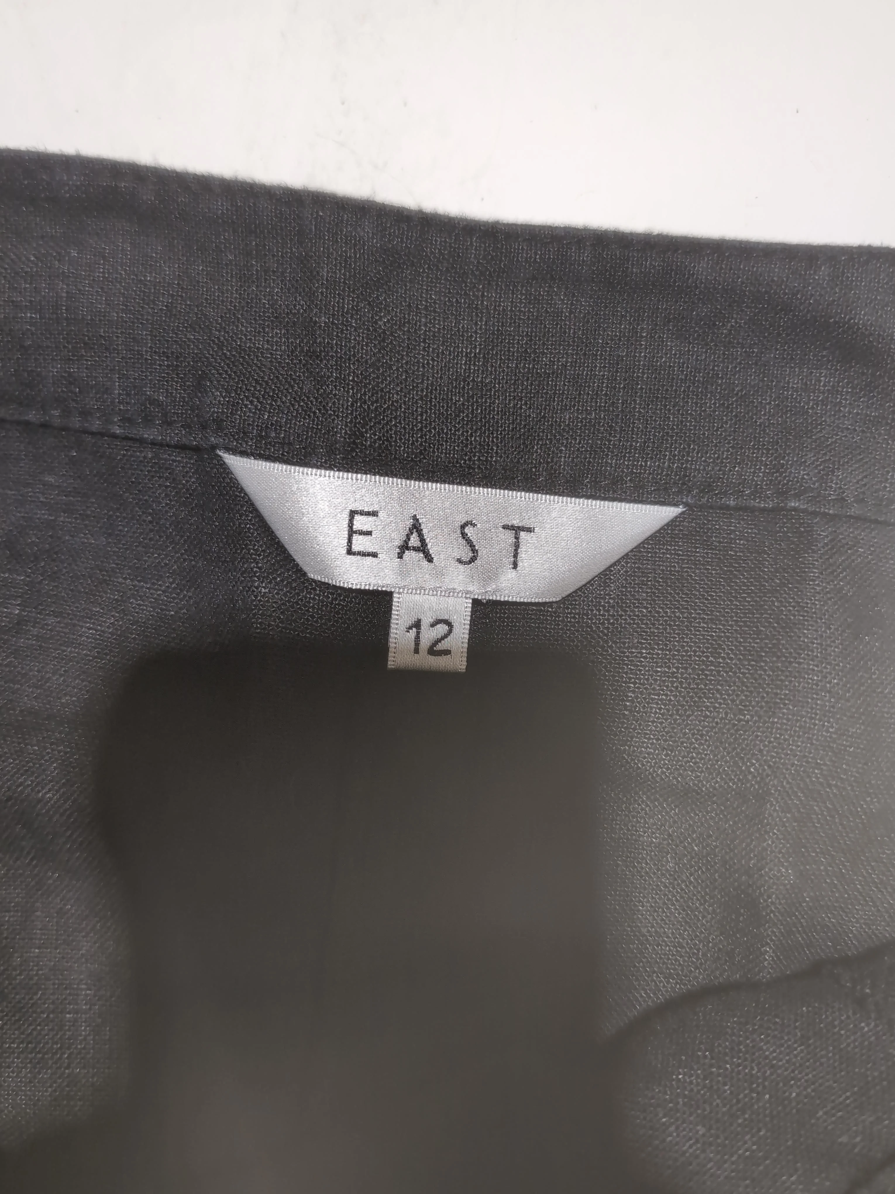 East Women's Maxi Skirt UK 12 Black 100% Linen Long Maxi - Image 5