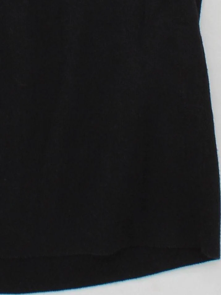 East Women's Midi Skirt M Black Cotton with Viscose Midi Straight & Pencil - Image 4