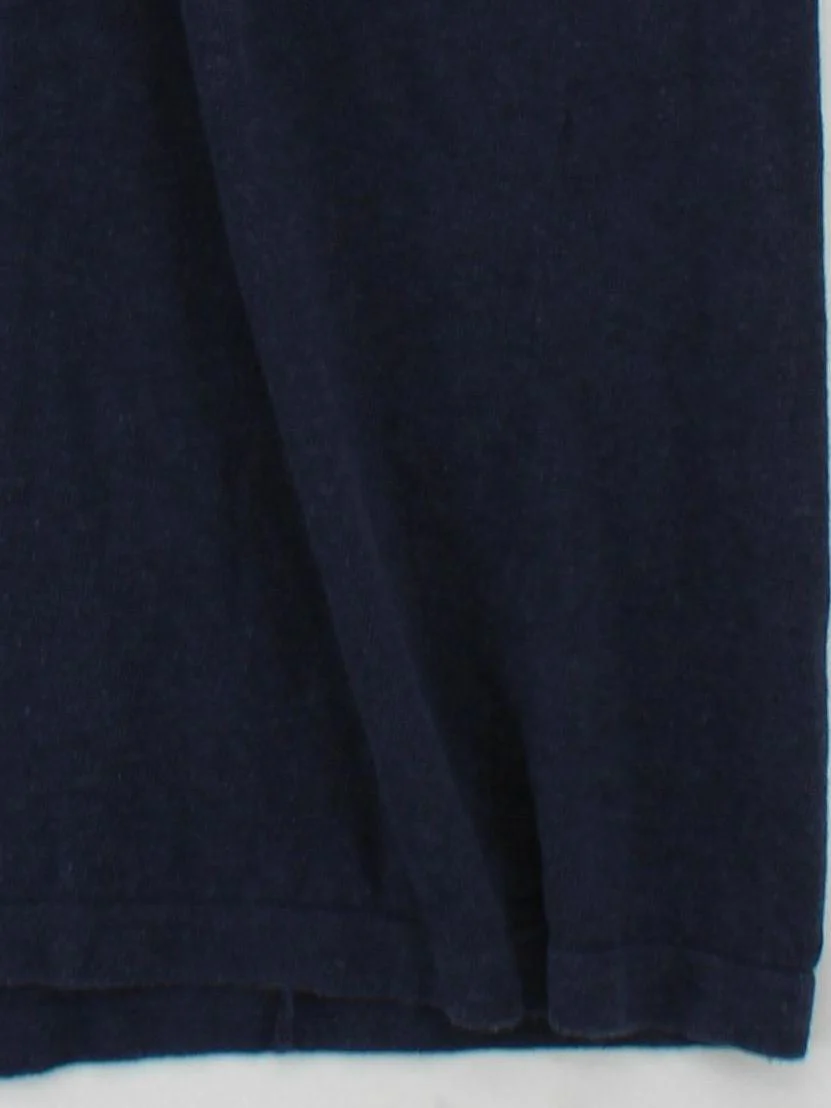 East Women's Midi Skirt M Blue Linen with Cotton Midi Straight & Pencil - Image 4
