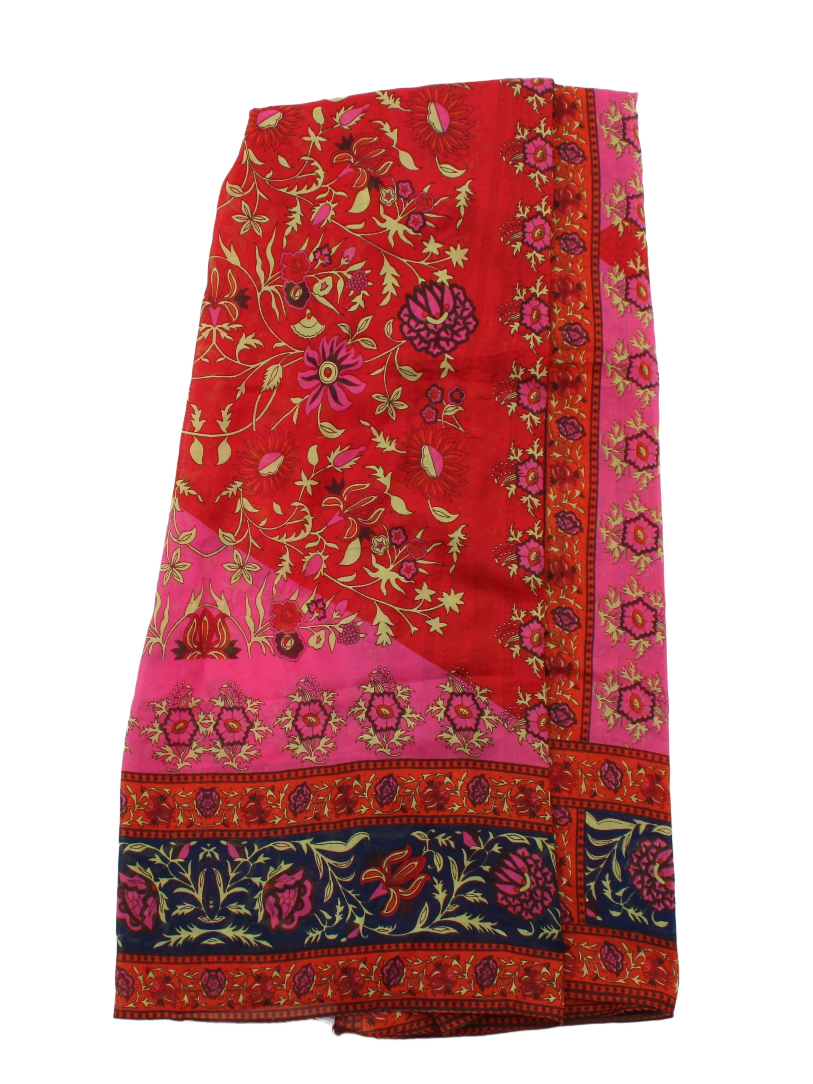 East Women's Scarf Multi Floral 100% Polyester Rectangle Scarf