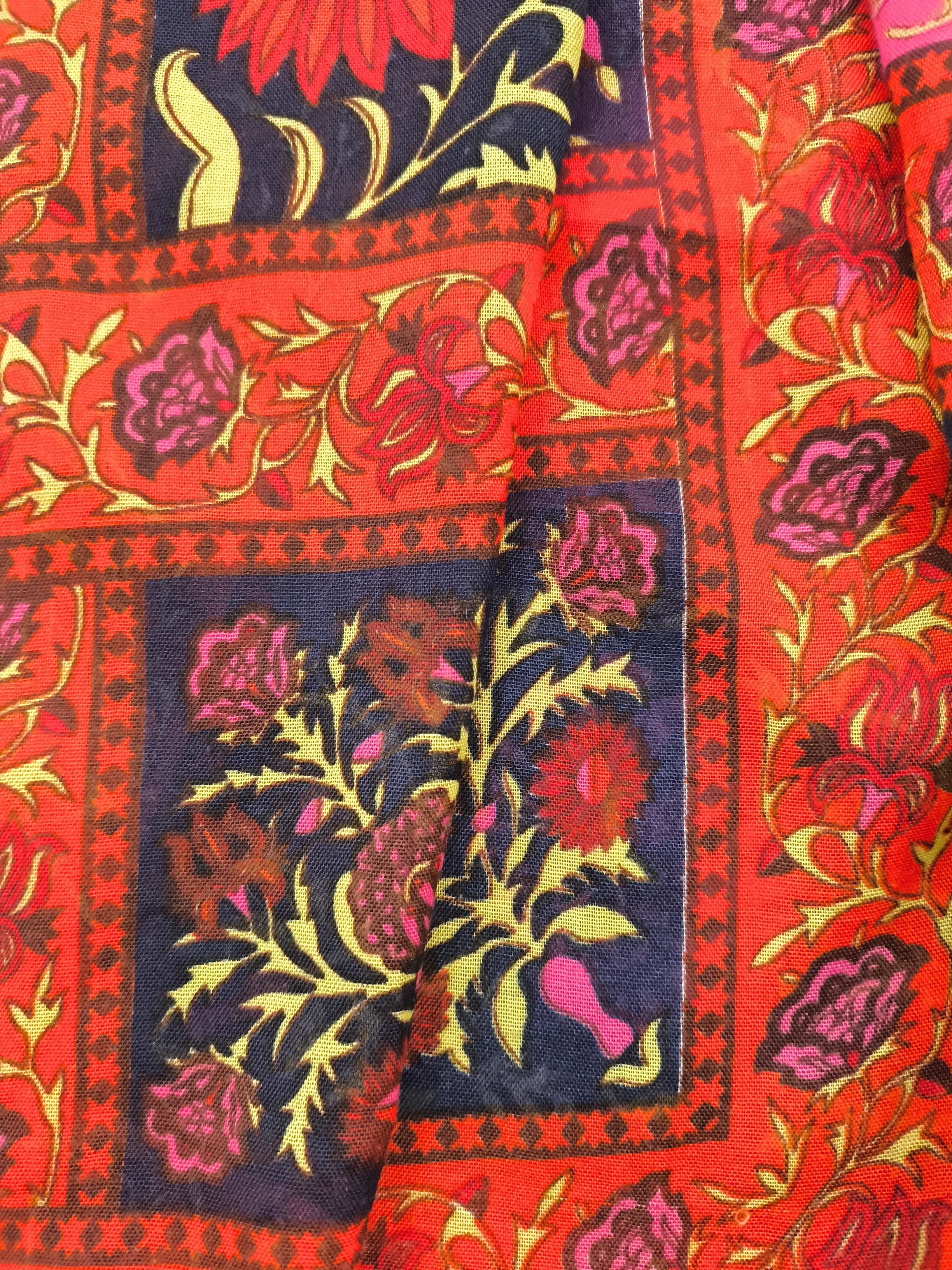 East Women's Scarf Multi Floral 100% Polyester Rectangle Scarf - Image 3