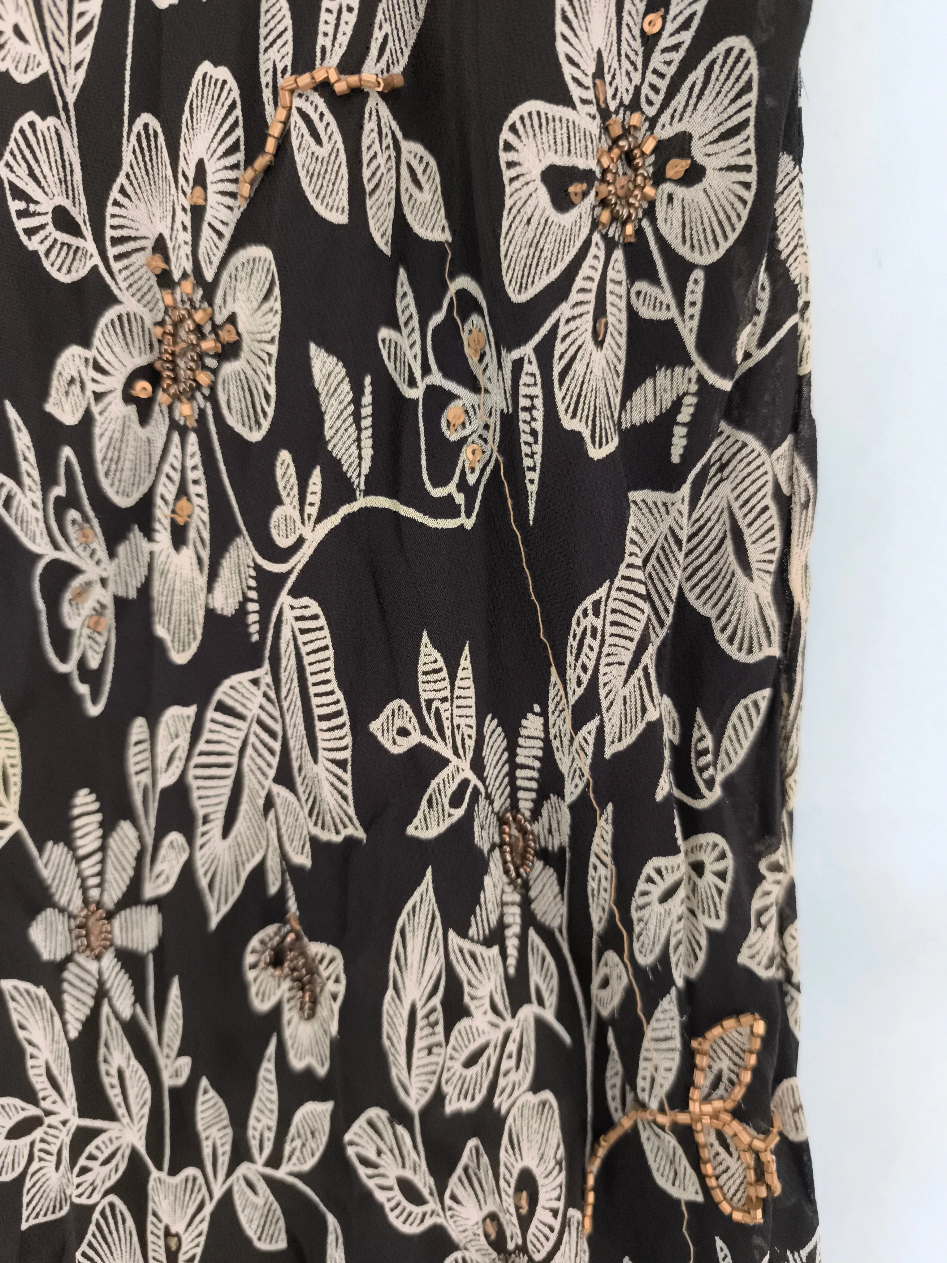 East Wrap Midi Dress UK12 in Black - Image 5