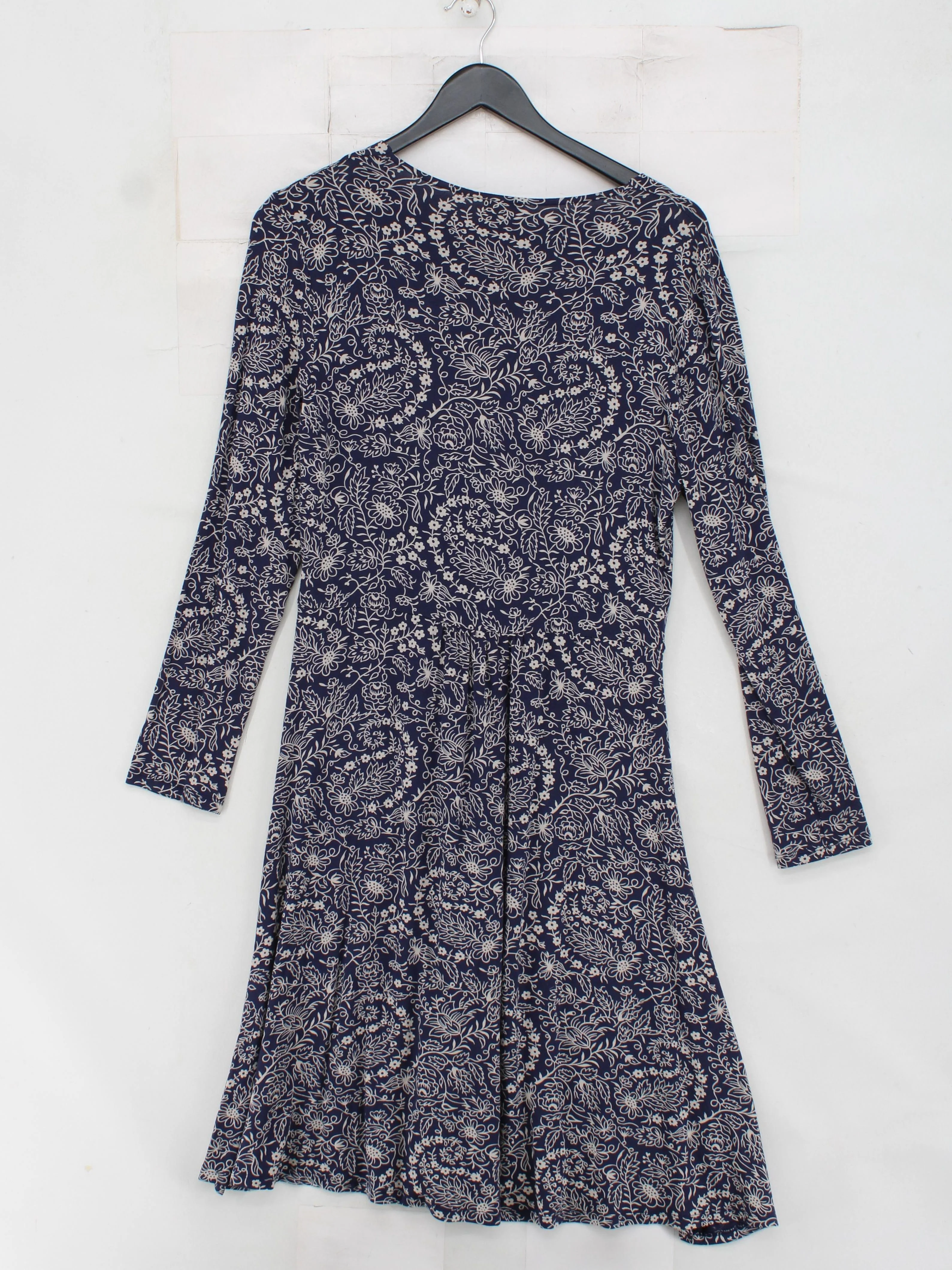 East Wrap Mini Dress S in Blue - Image 2