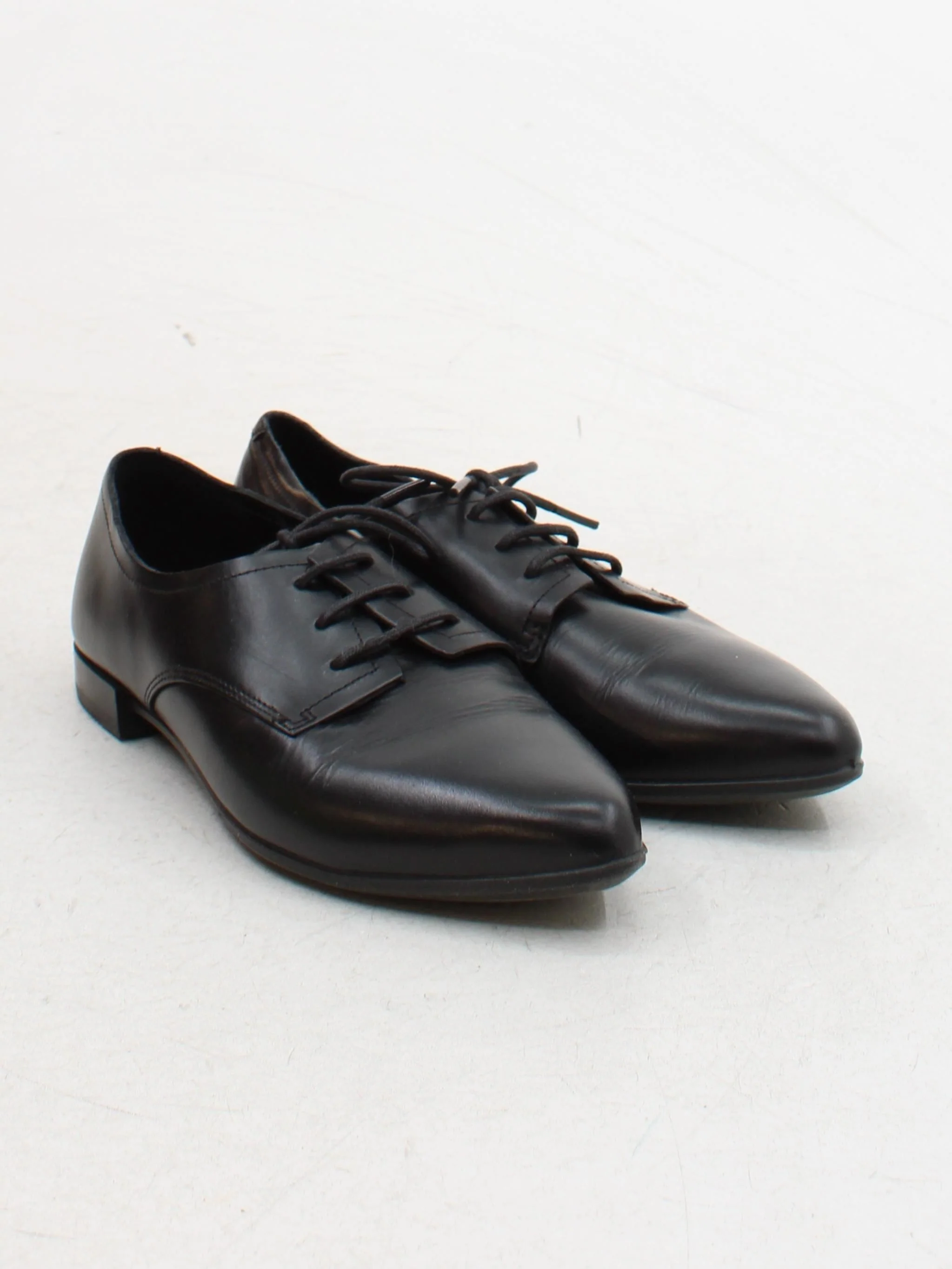 ECCO Men's Formal Shoes UK 3 Black 100% Leather Brogue - Image 4
