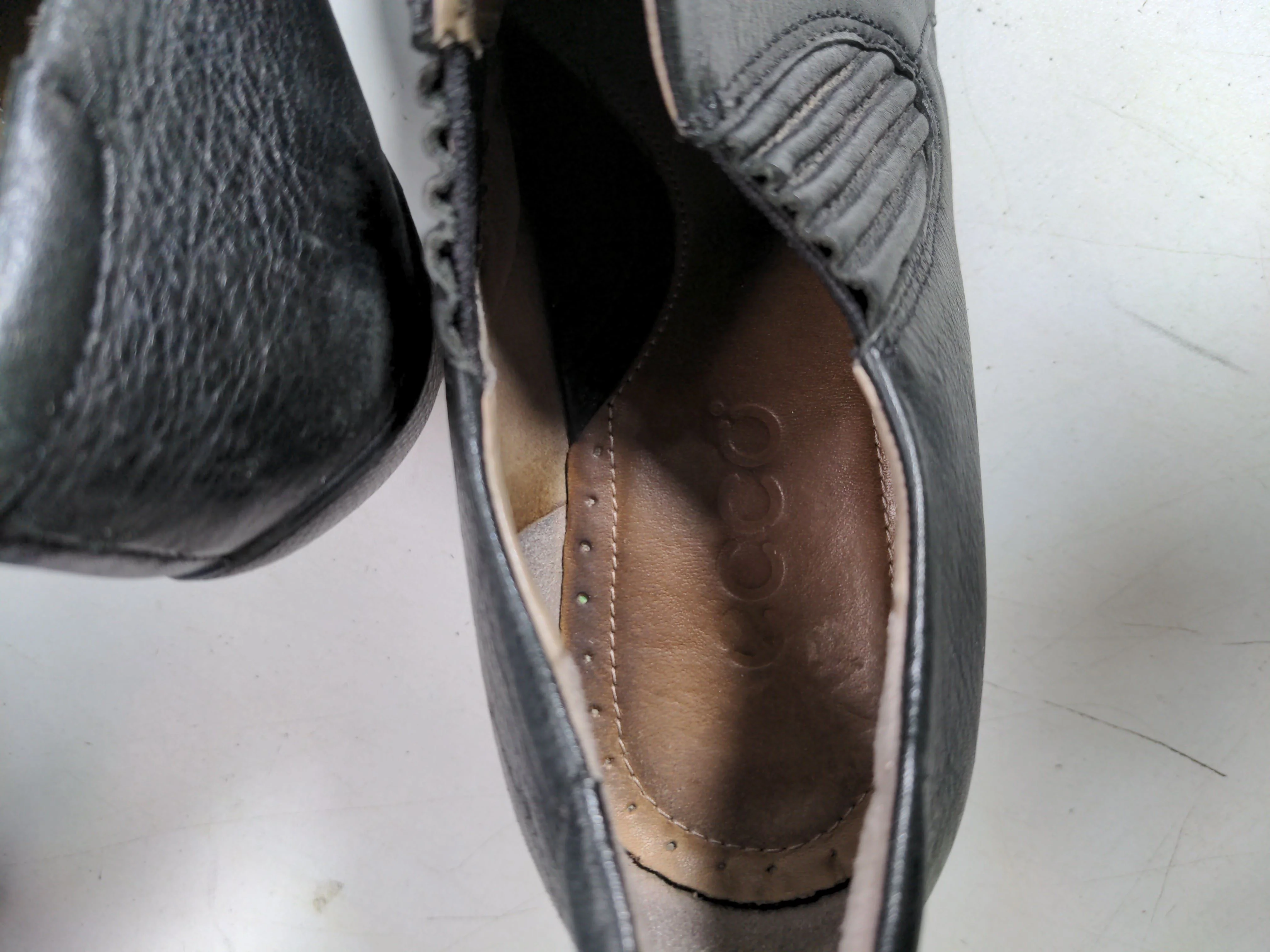 ECCO Women's Boots UK 5 Black 100% Leather Chelsea - Image 10