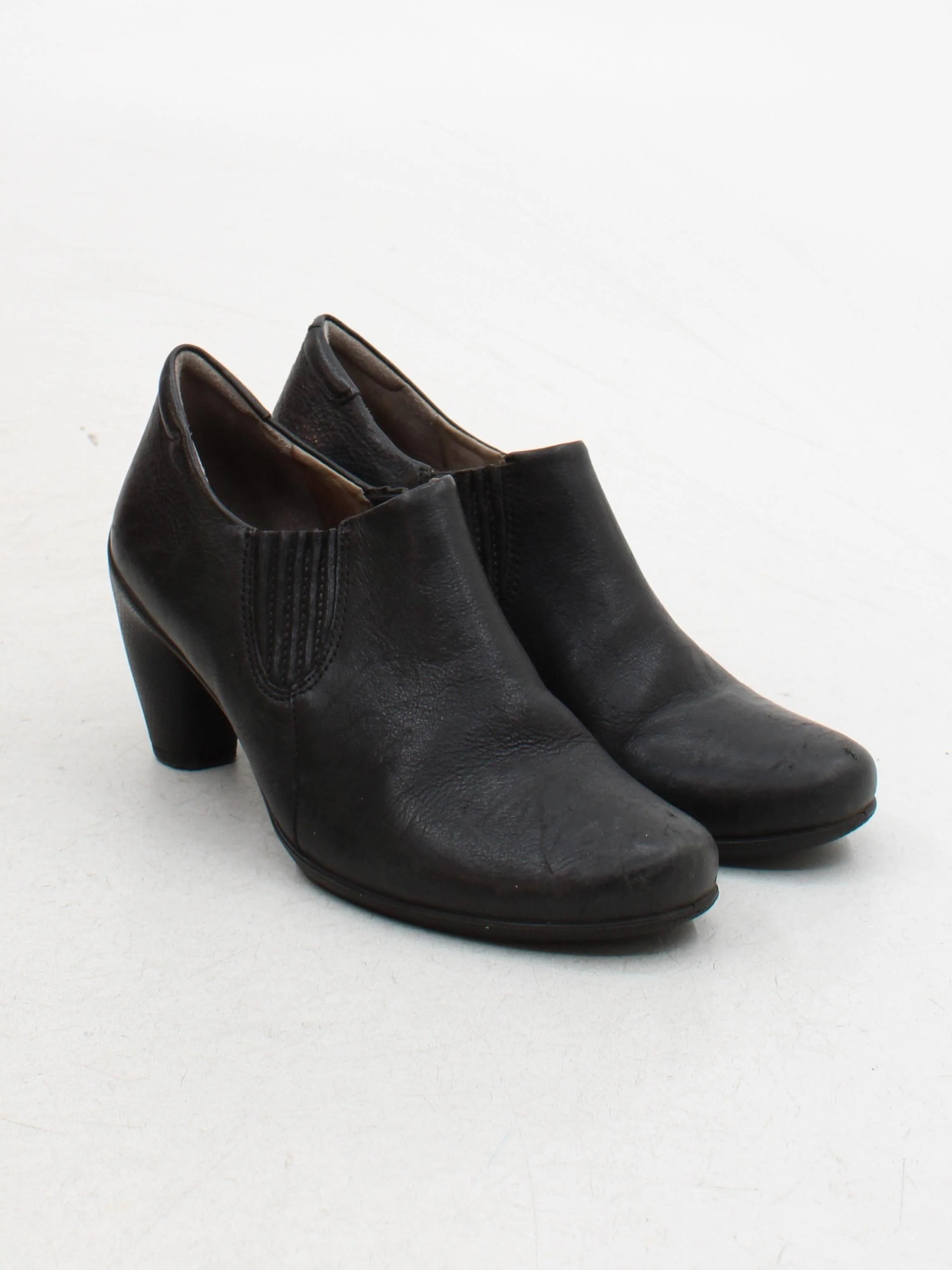 ECCO Women's Boots UK 5 Black 100% Leather Chelsea - Image 4