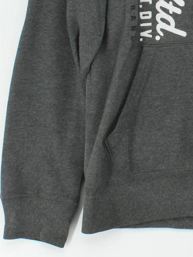ECKO UNLTD. Men's Hoodie S Grey Graphic Cotton with Polyester Pullover - Image 4