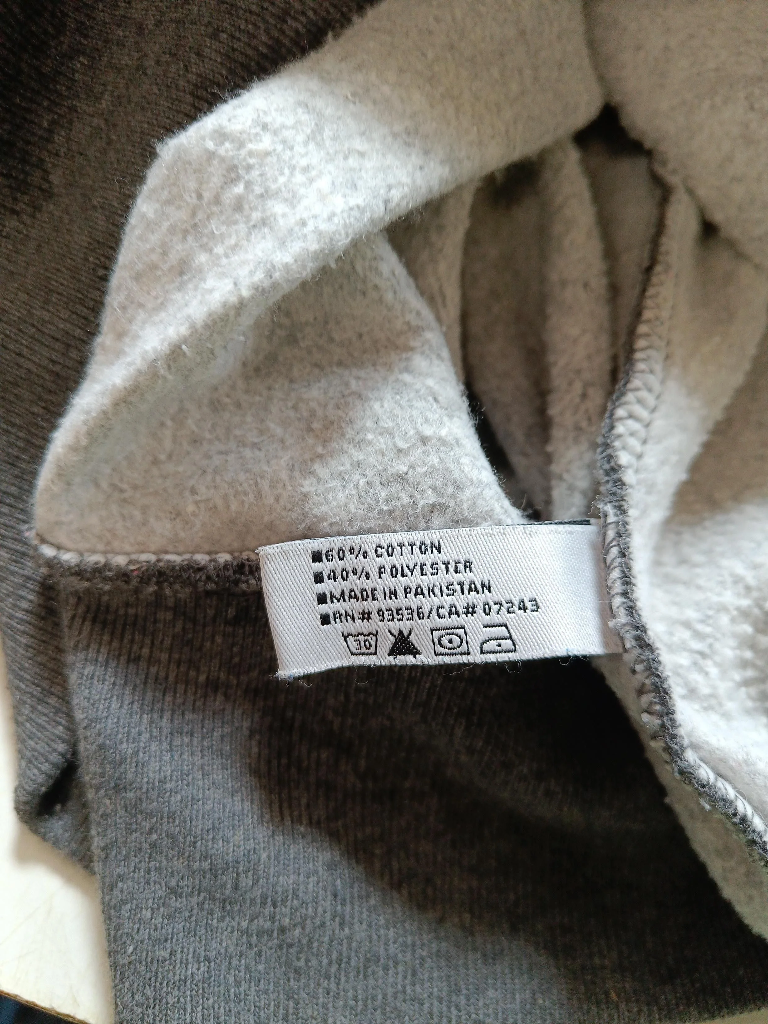ECKO UNLTD. Men's Hoodie S Grey Graphic Cotton with Polyester Pullover - Image 6