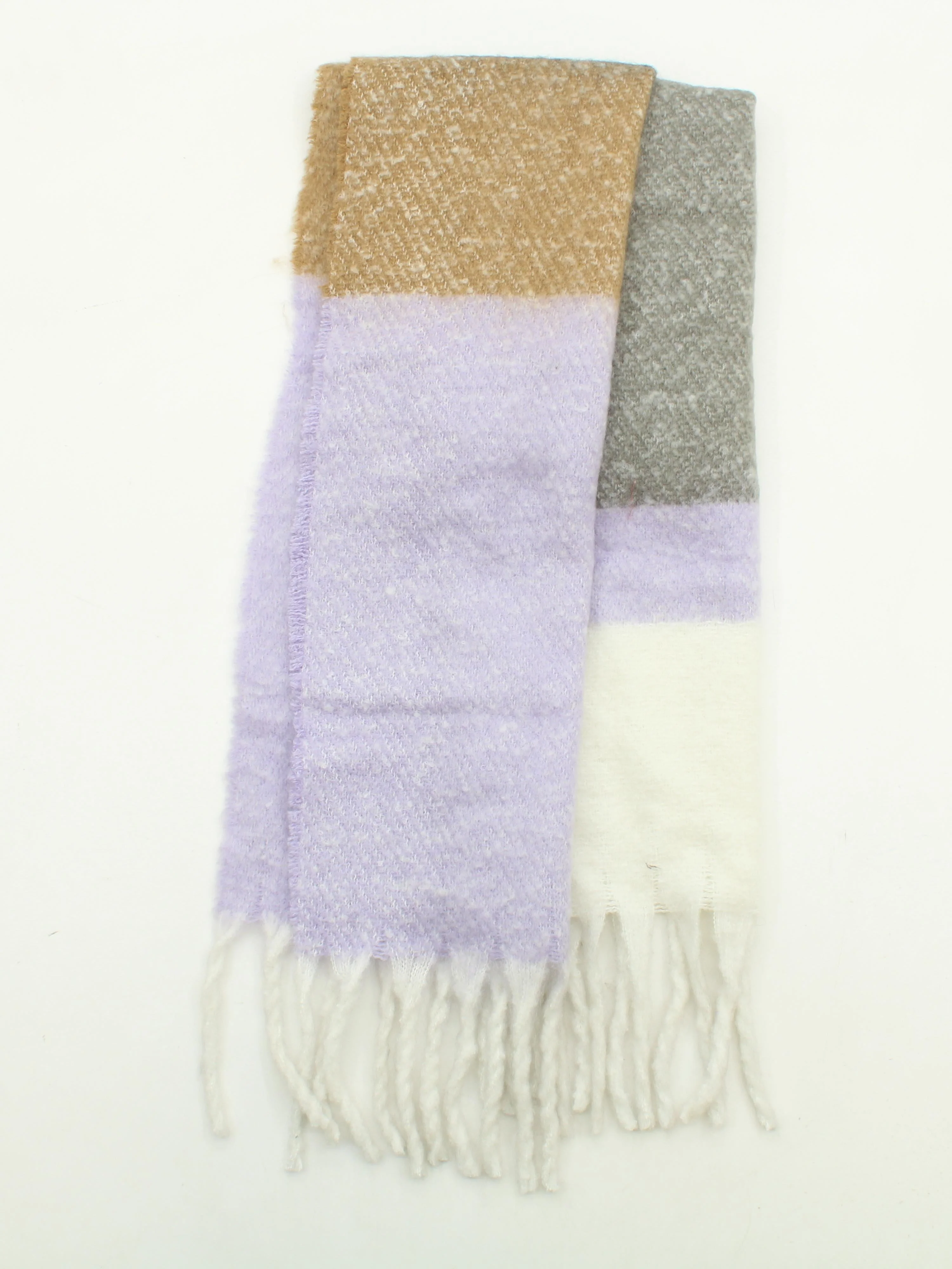 Eclipse Men's Scarf Multi Striped Polyester with Acrylic Scarf - Image 2