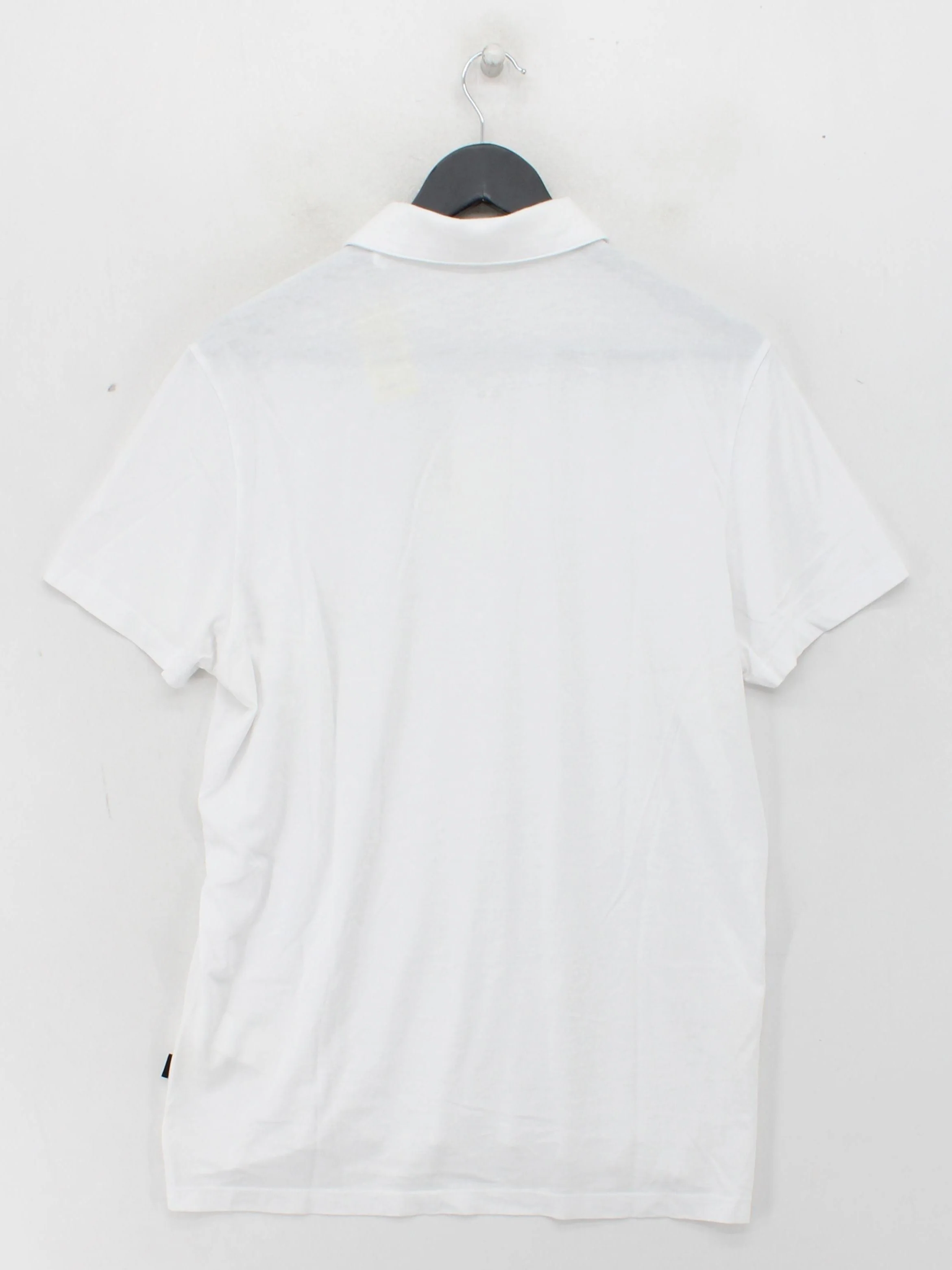 Ecoalf Men's Polo M White 100% Cotton Basic - Image 2