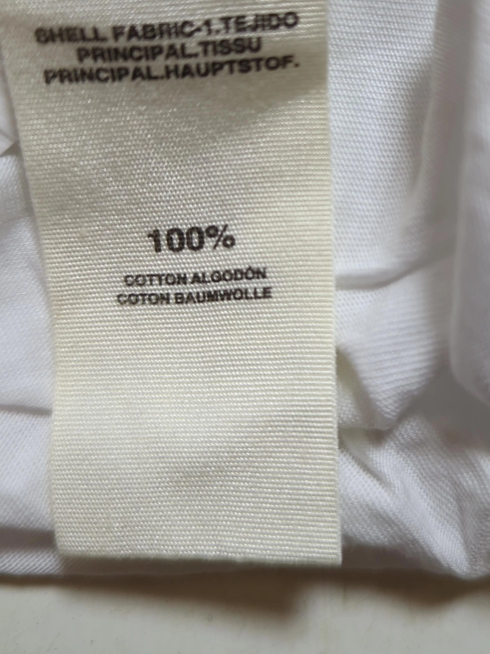 Ecoalf Men's Polo M White 100% Cotton Basic - Image 6