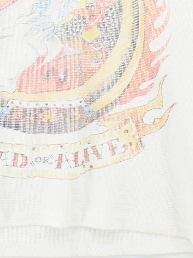 Ed Hardy Men's Jumper M White Graphic 100% Cotton Round Neck Pullover - Image 4