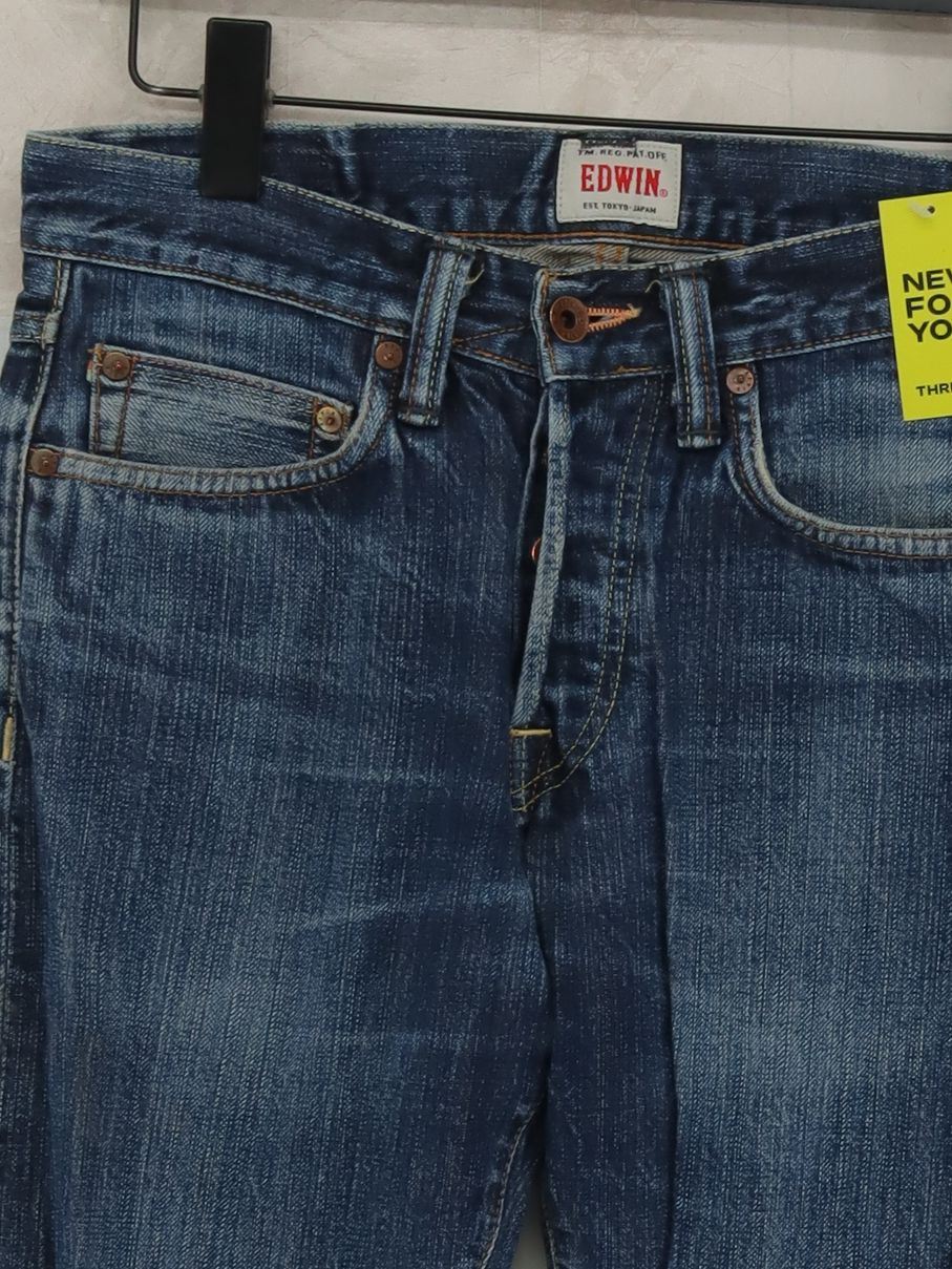 Edwin Men's Jeans M Blue 100% Cotton Straight - Image 3