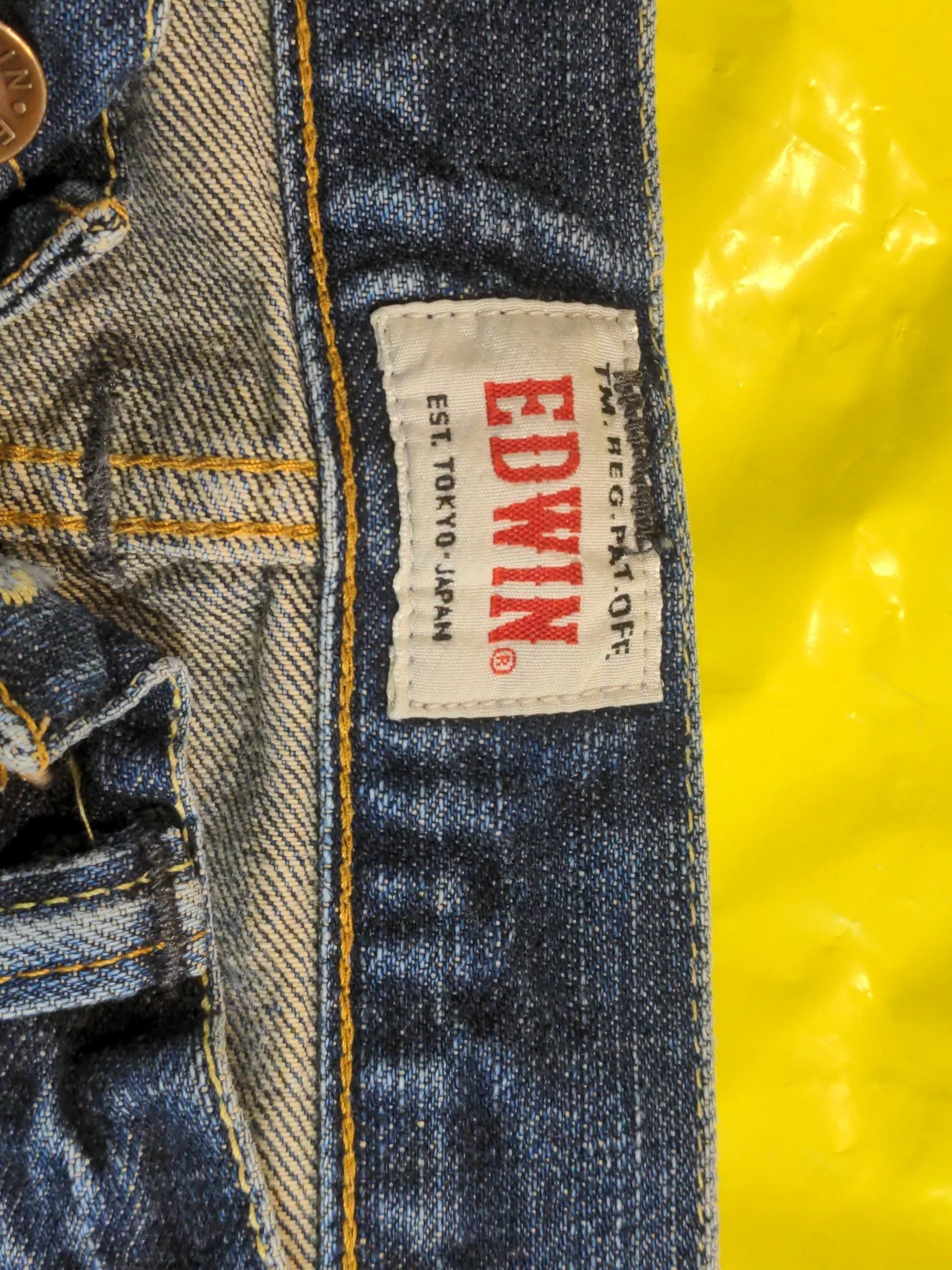 Edwin Men's Jeans M Blue 100% Cotton Straight - Image 5