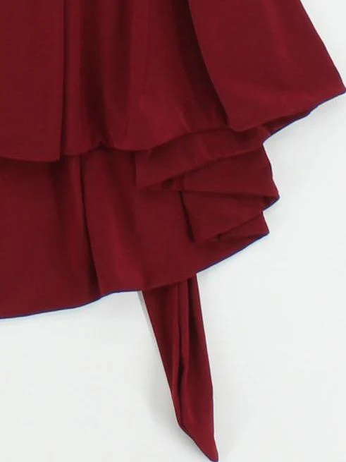 EGO Mini Dress UK12 in Red - Image 4