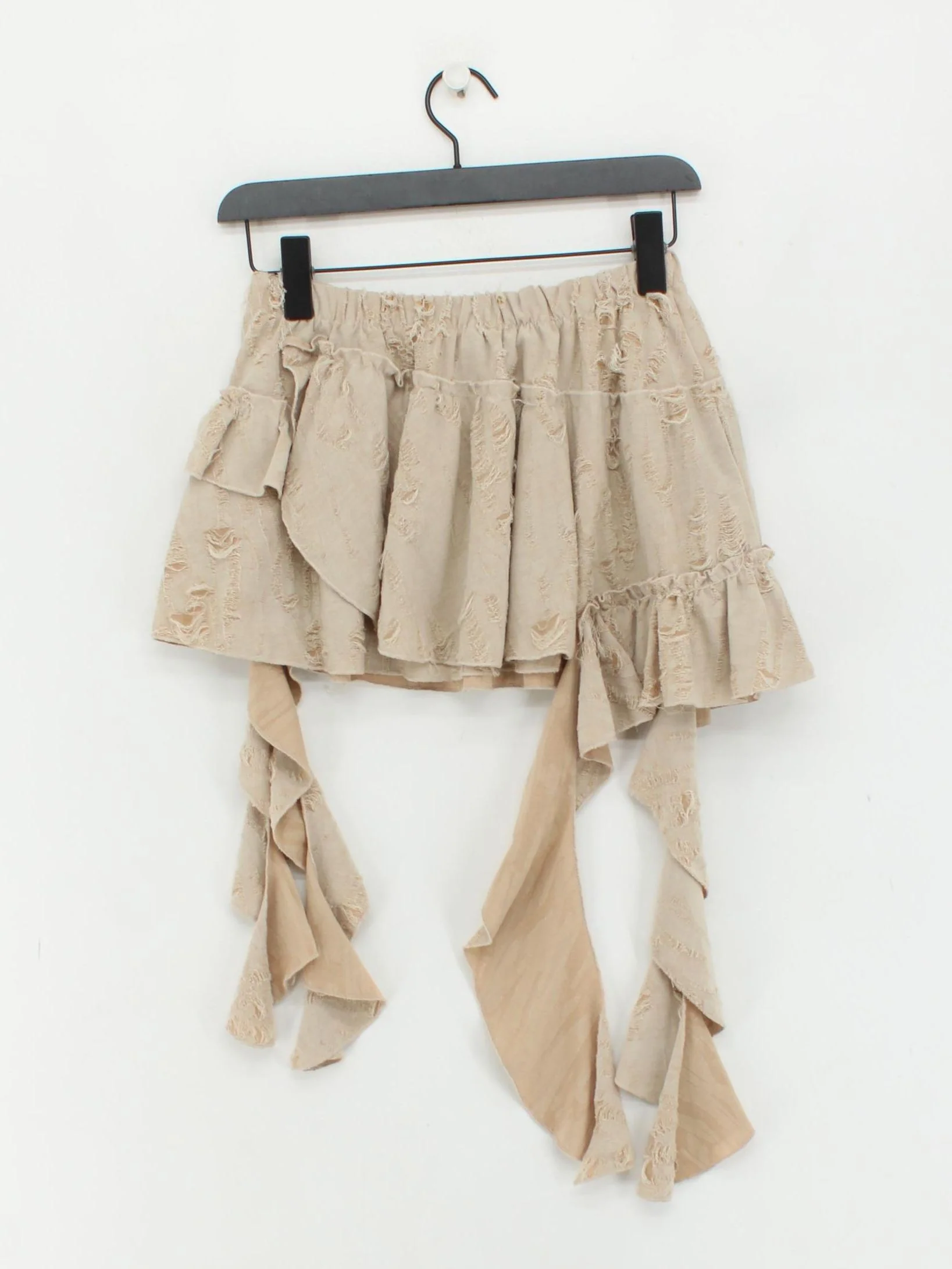 EGO Women's Mini Skirt UK 8 Tan Polyester New with tags - Image 2