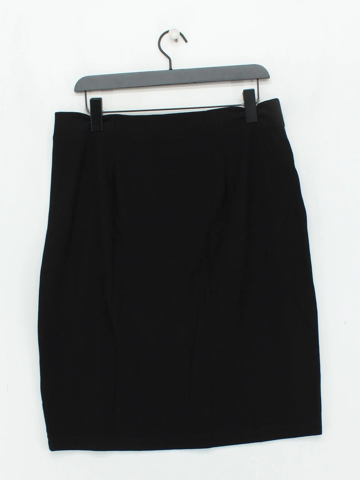 Eileen Fisher Women's Midi Skirt L Black Viscose - Image 2