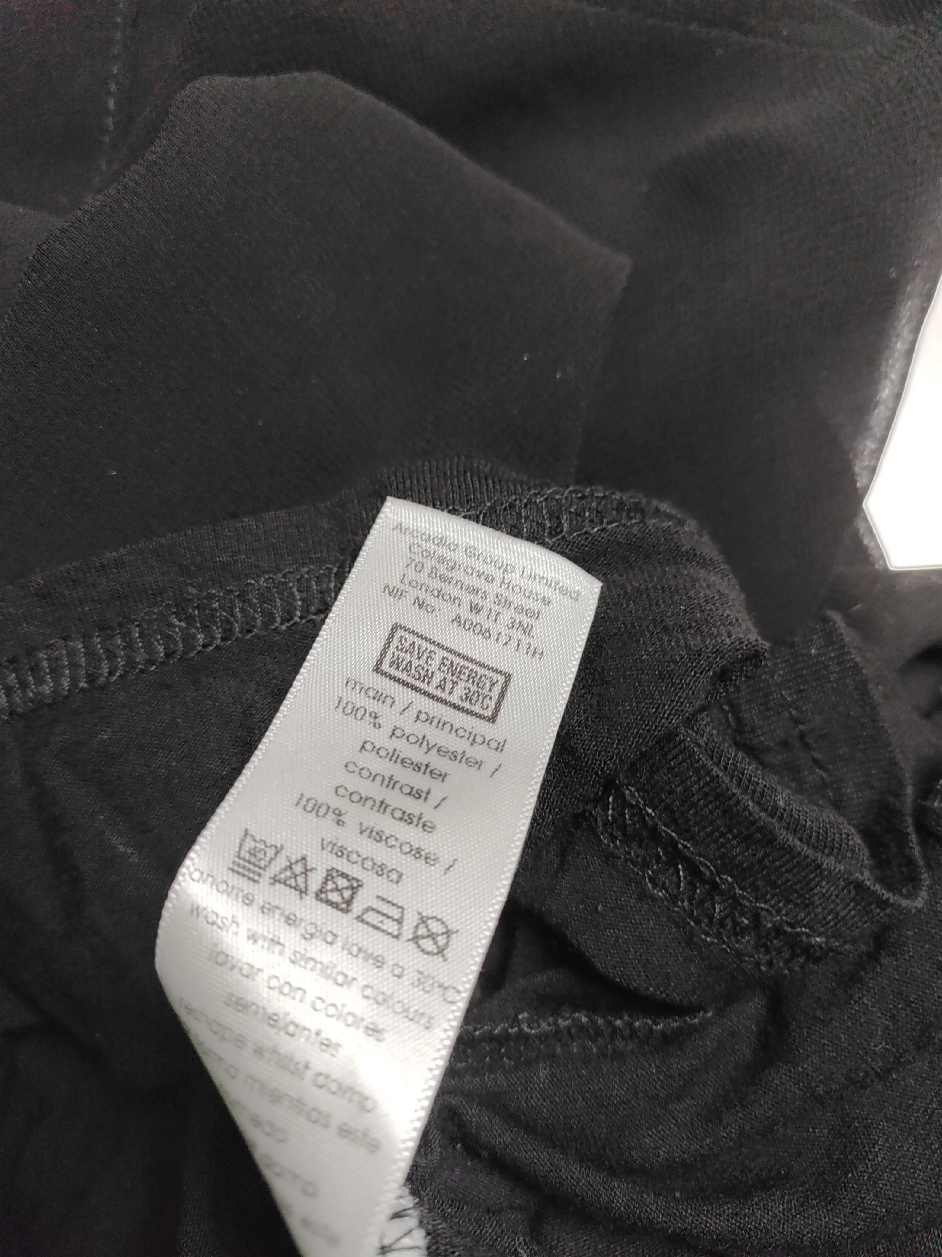 Eileen Fisher Women's Top S Black Polyester with Viscose Basic - Image 6