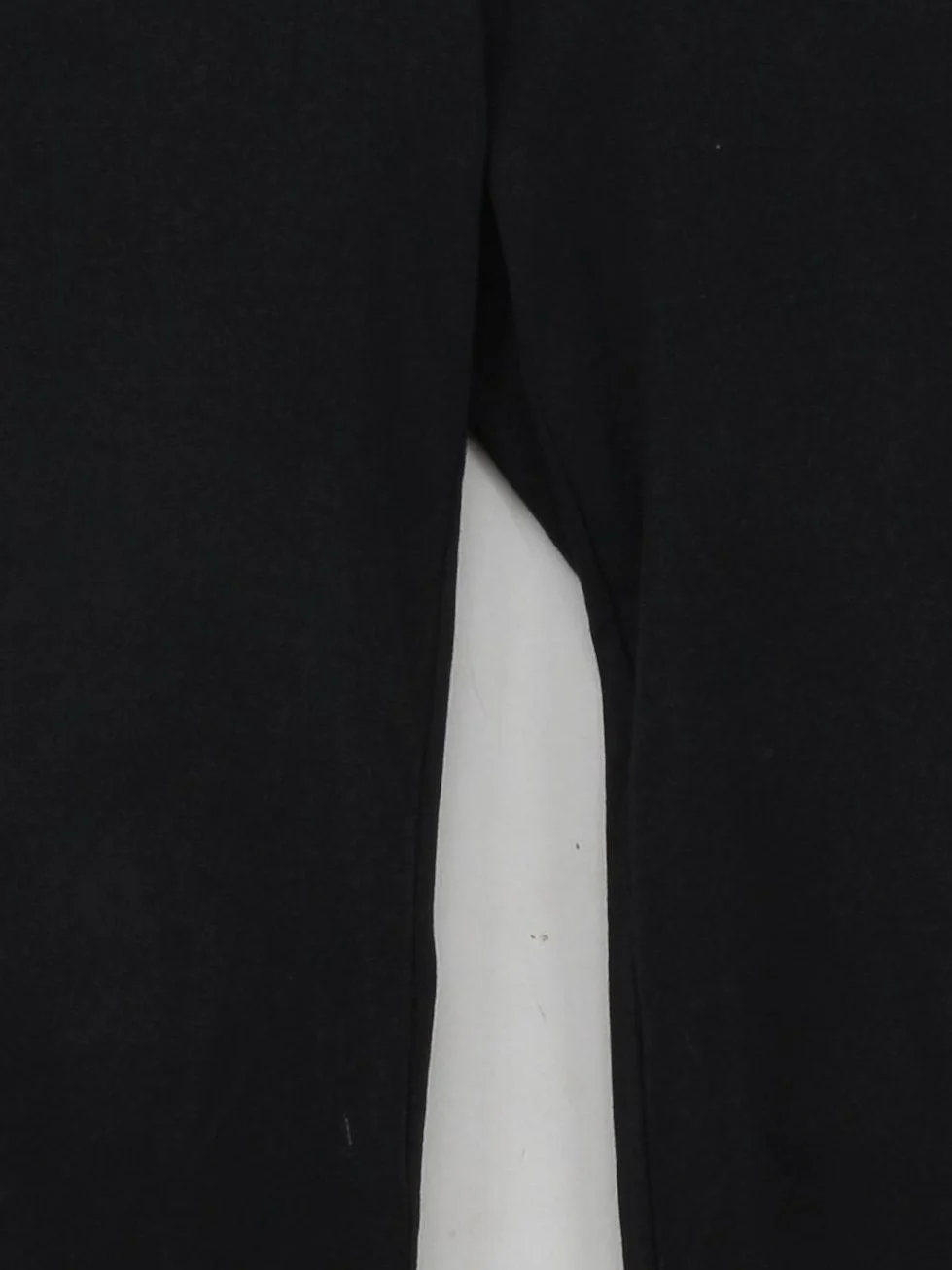 Eileen Fisher Women's Trousers XS Black Cotton with Polyester, Elastane Capri - Image 3