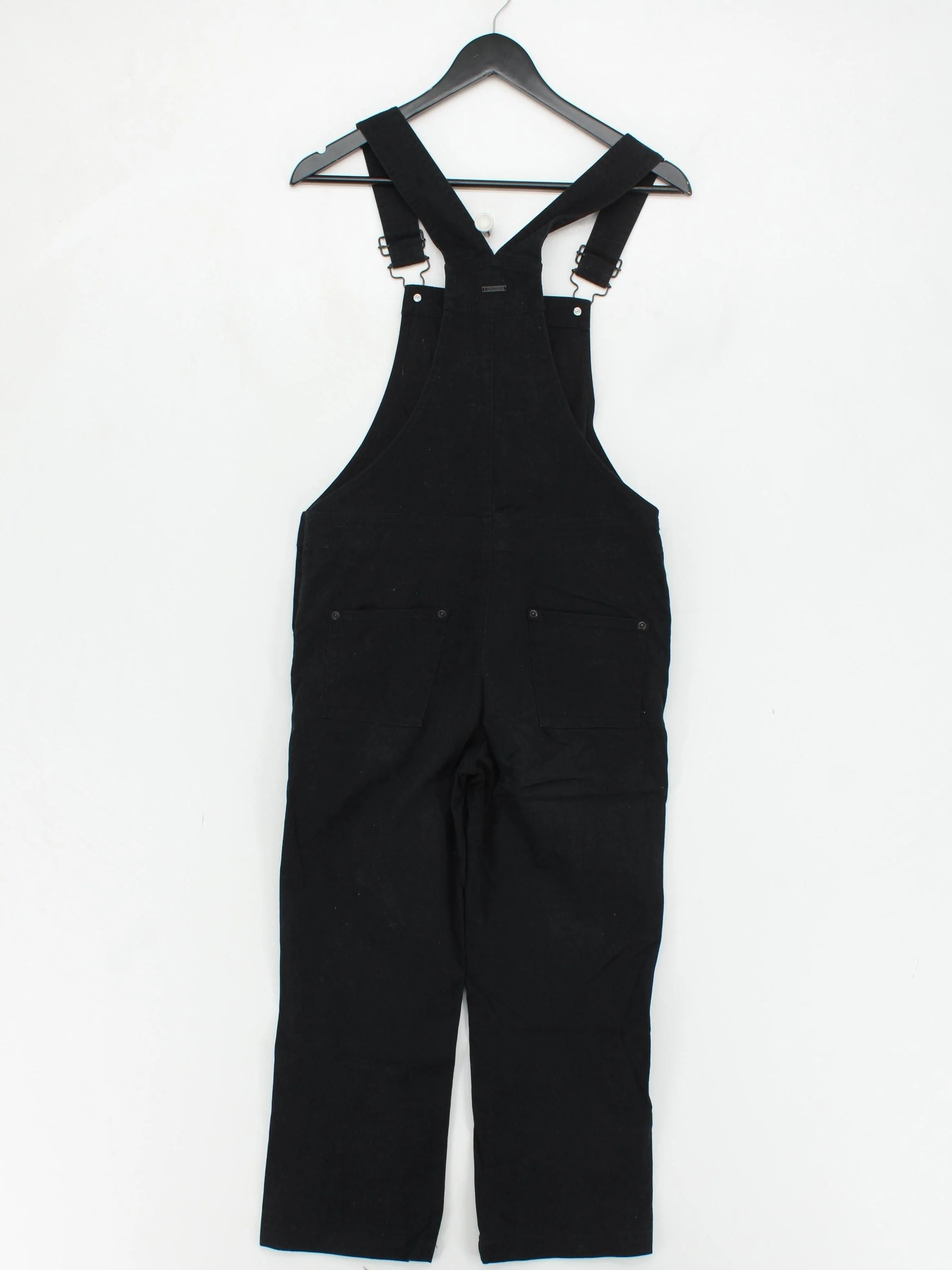 Element Women's Jumpsuit XXS Black Cotton with Elastane Wide-Leg Jumpsuit - Image 2