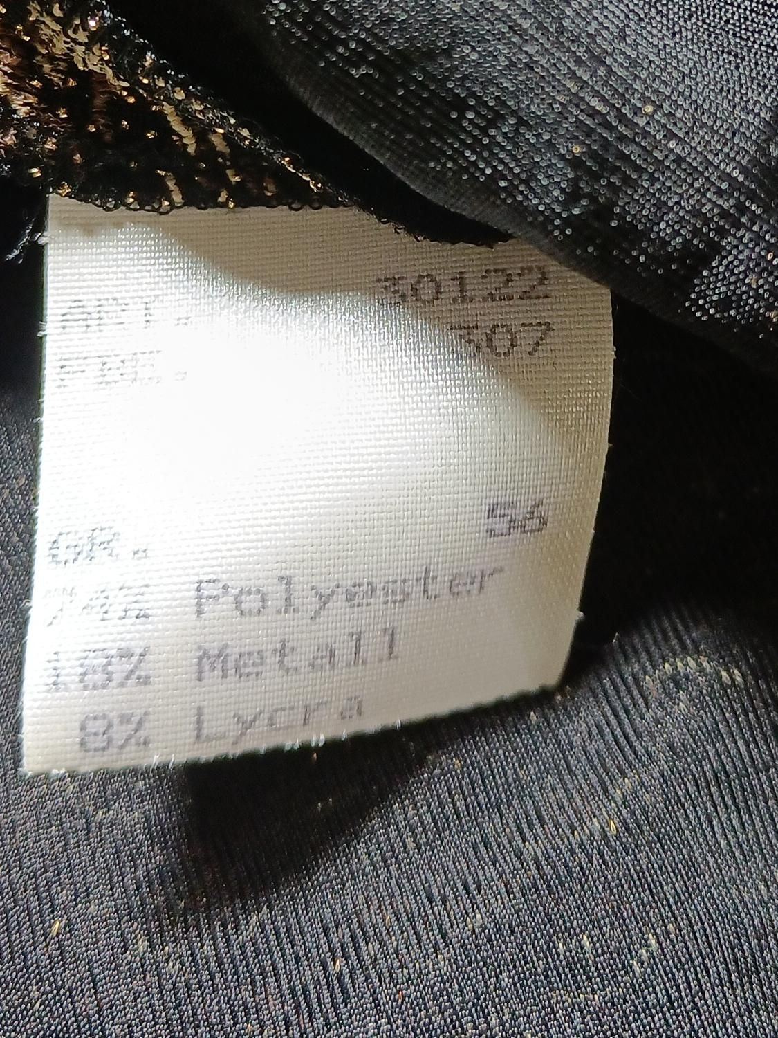 Elena Grunert Women's Top UK 28 Brown Polyester with Spandex, Other Tunic - Image 6