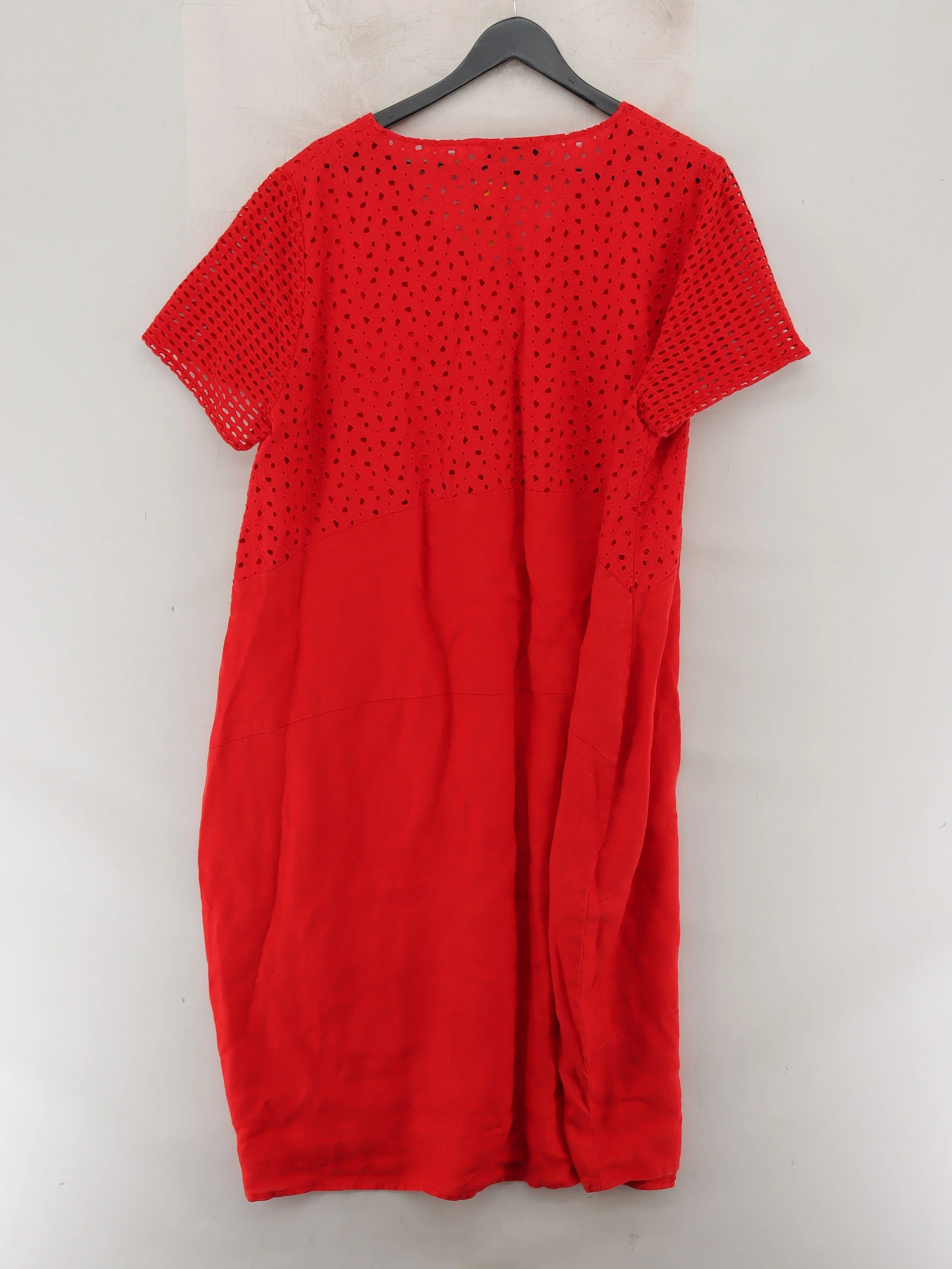 Elena Miro T-Shirt Mini Dress UK24 in Red - Image 2