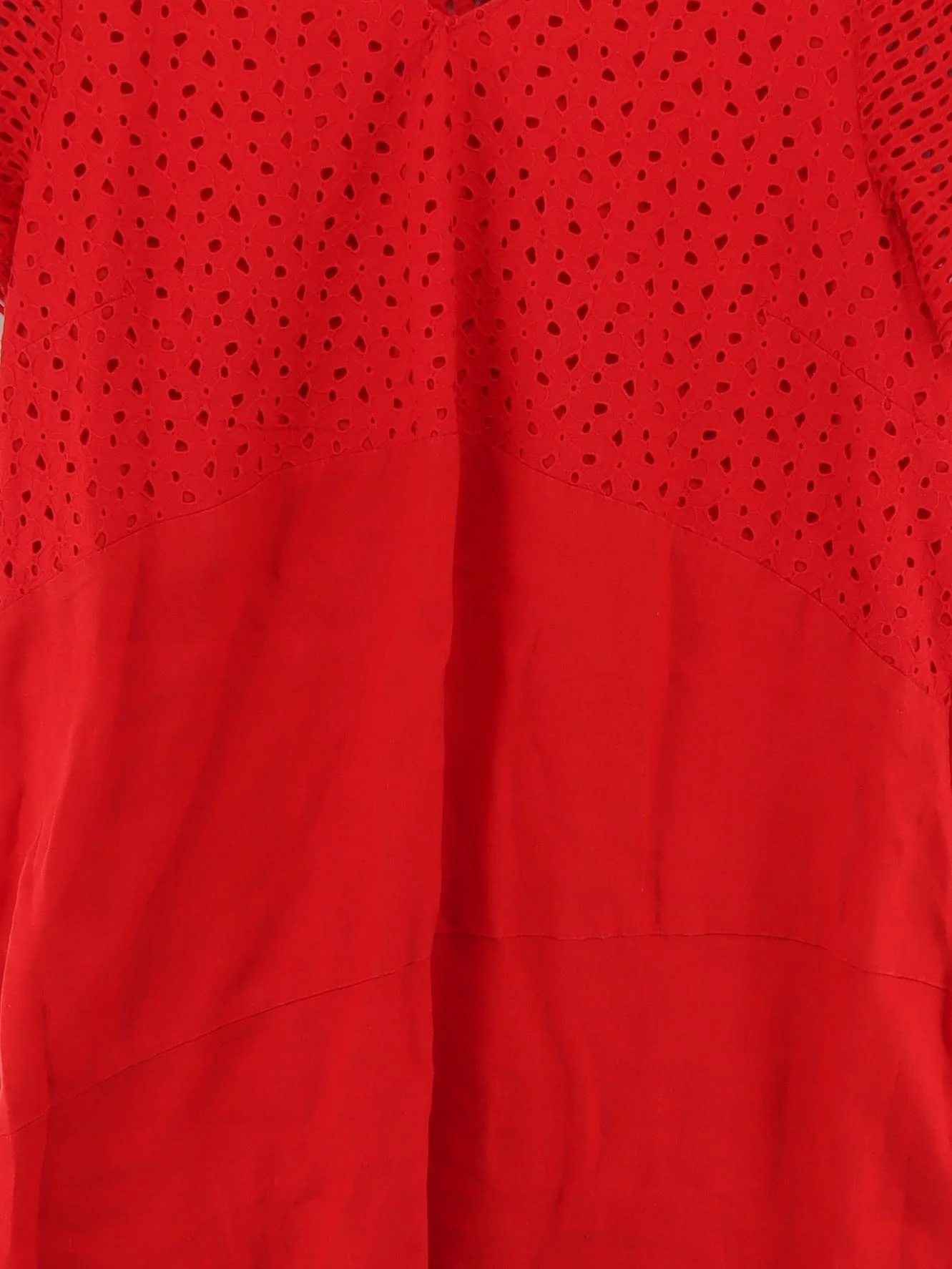 Elena Miro T-Shirt Mini Dress UK24 in Red - Image 3