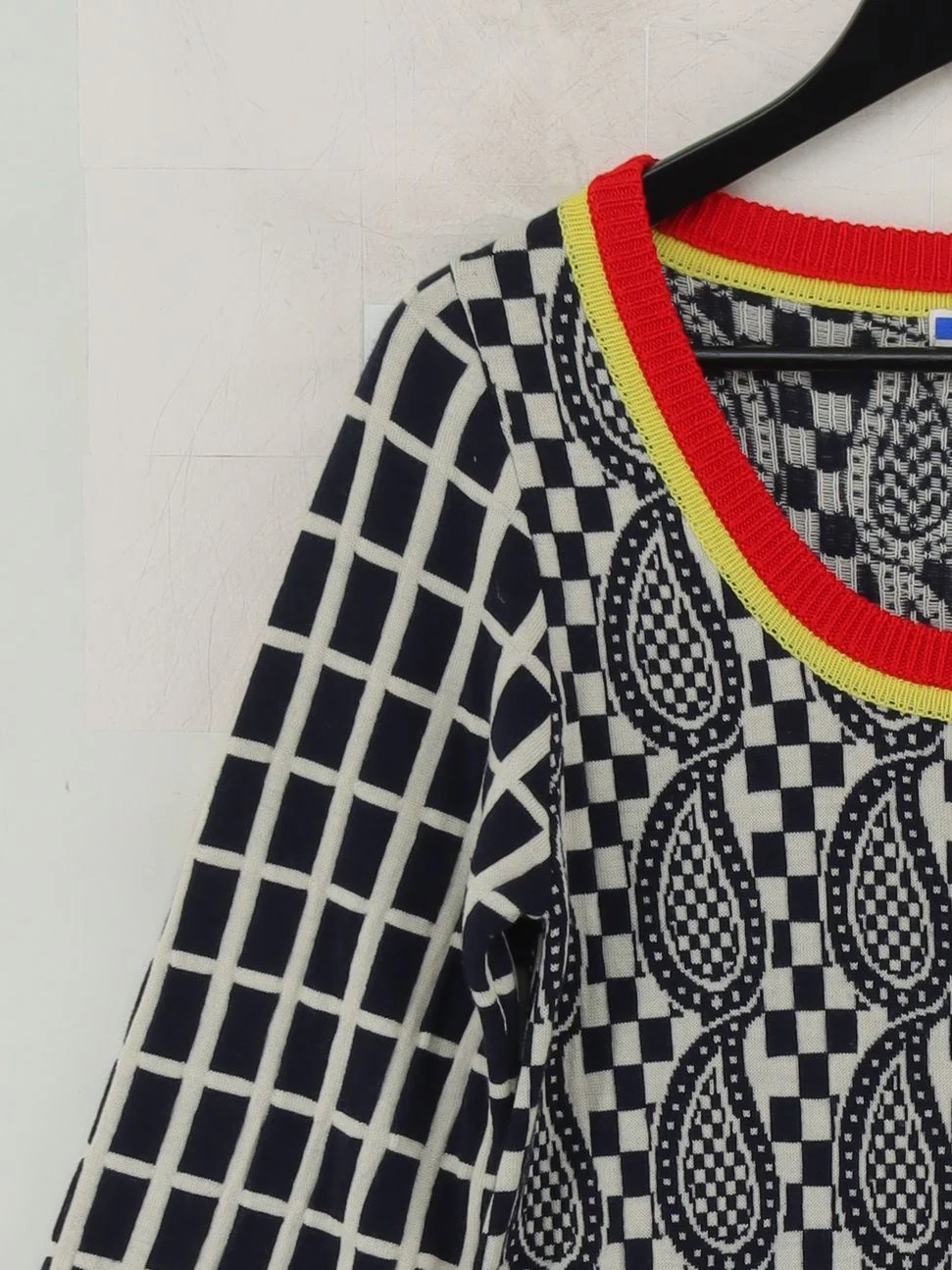 Eley Kishimoto Jumper Mini Dress UK12 in Multi - Image 4