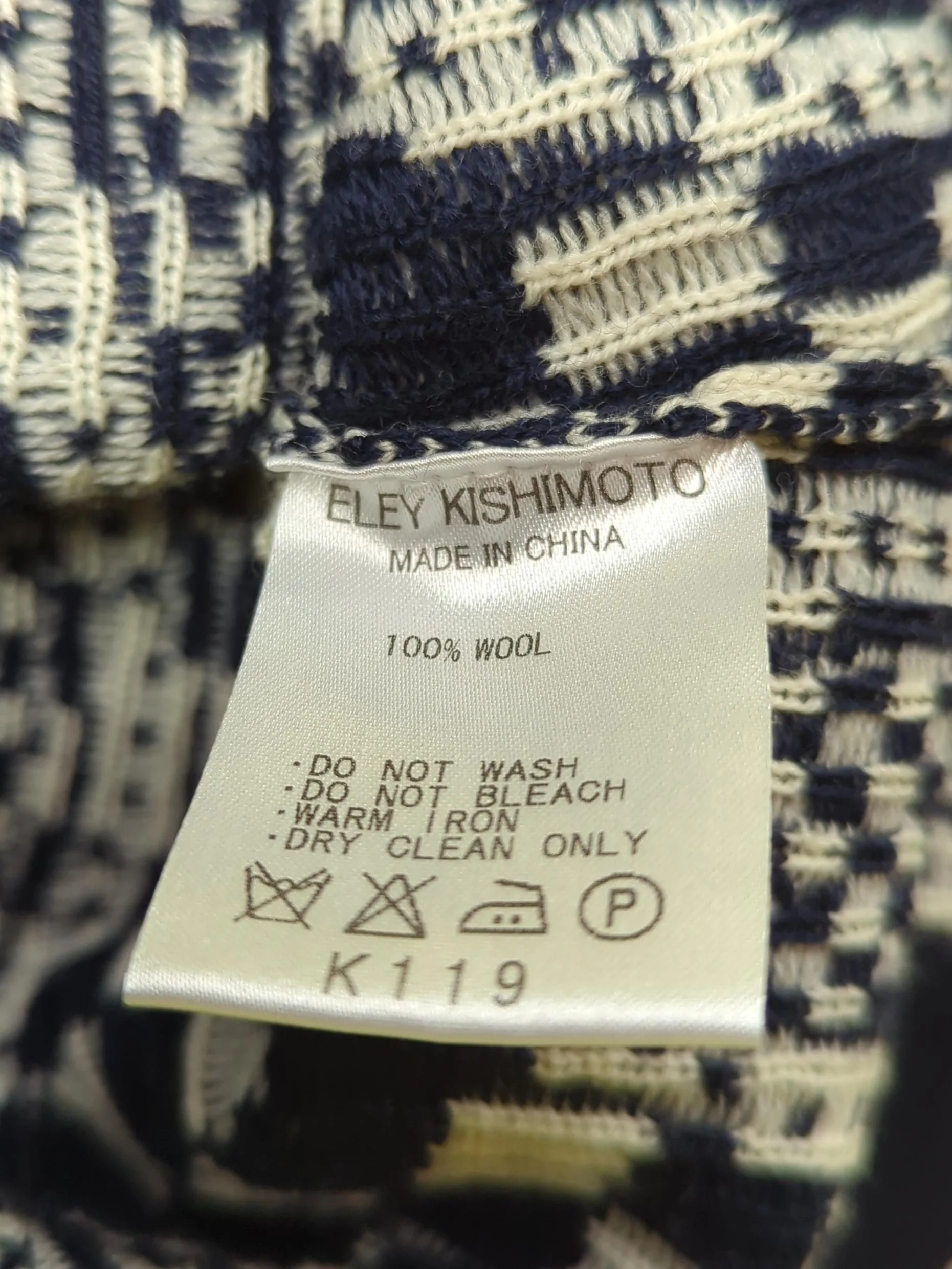 Eley Kishimoto Jumper Mini Dress UK12 in Multi - Image 6