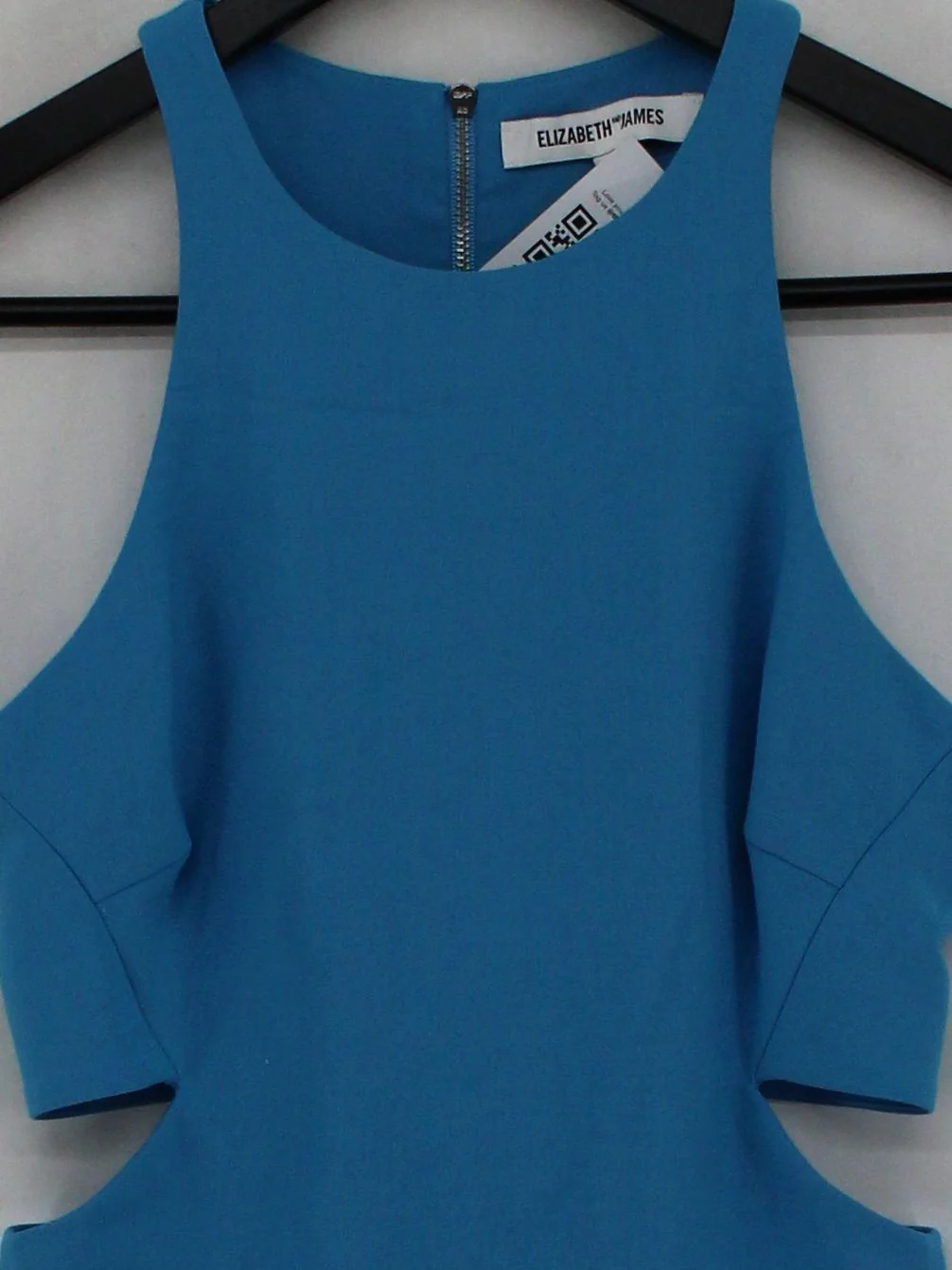 Elizabeth and James Bodycon Mini Dress in Blue - Image 3