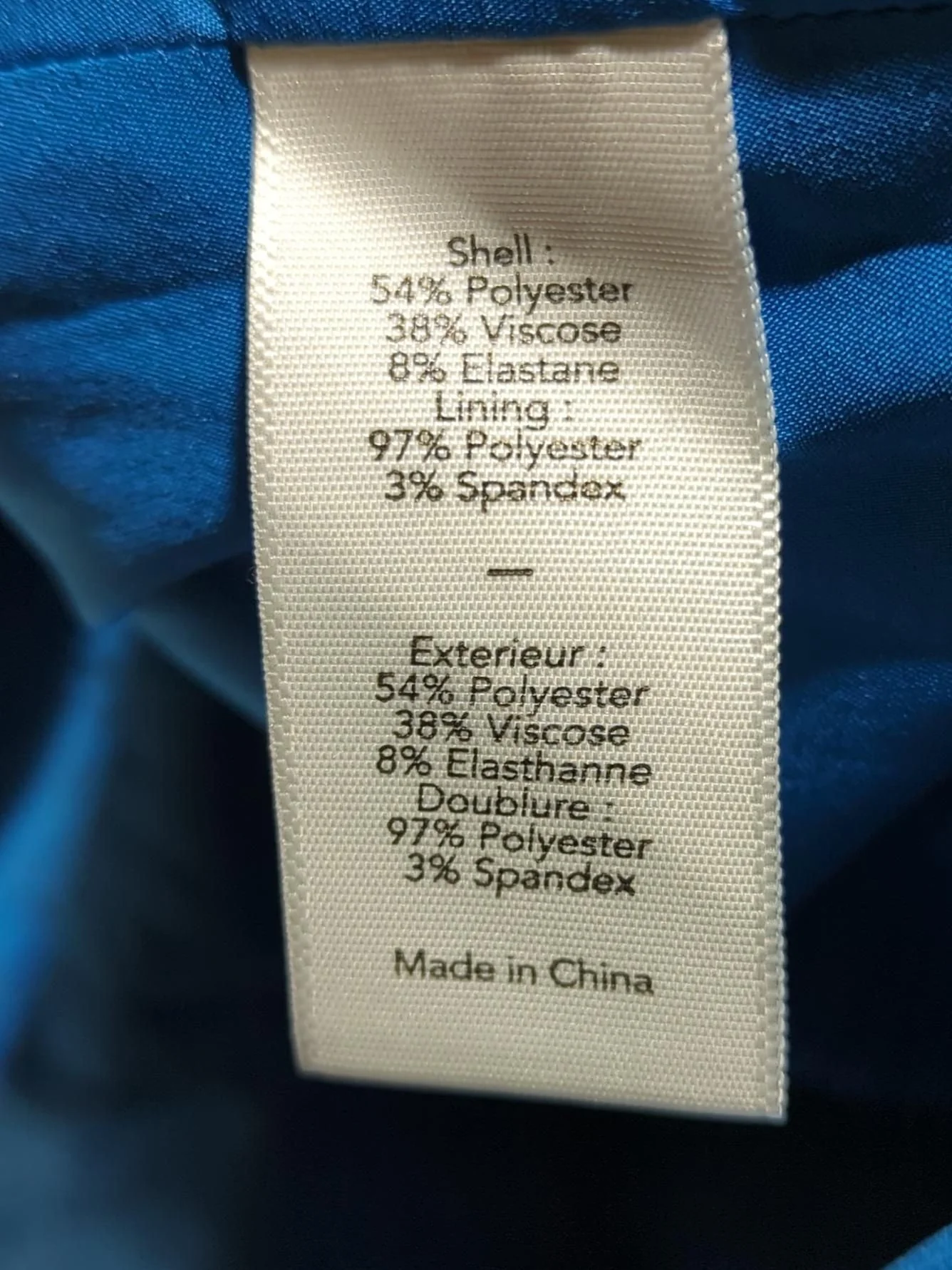Elizabeth and James Bodycon Mini Dress in Blue - Image 6