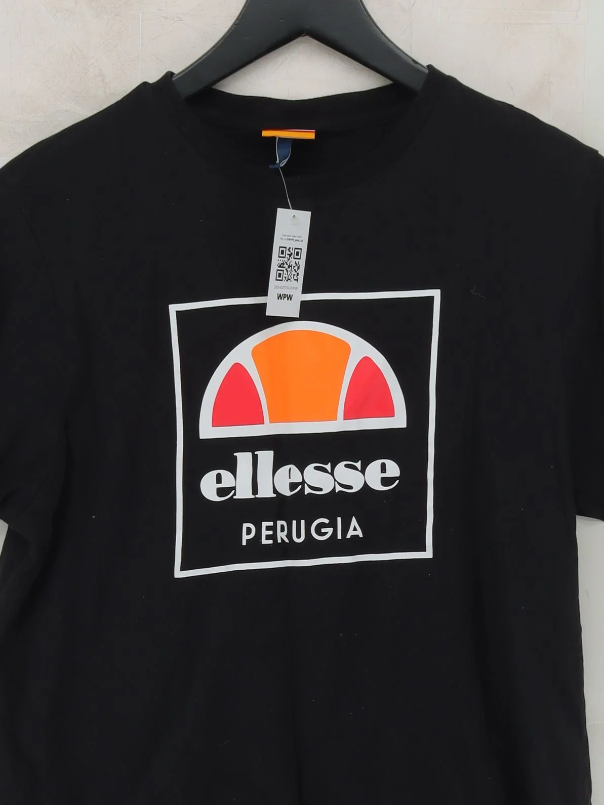 Ellesse Men's T-Shirt L Black Graphic 100% Cotton Basic - Image 3