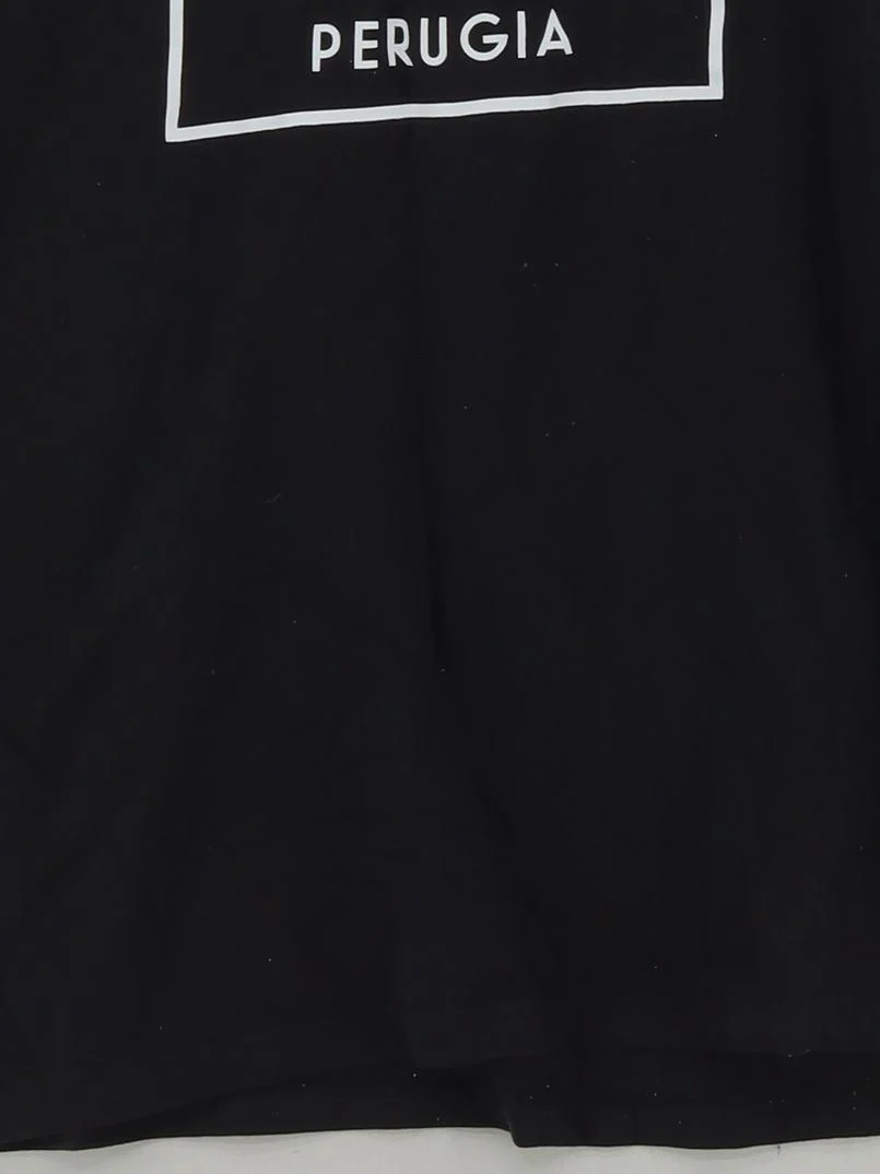 Ellesse Men's T-Shirt L Black Graphic 100% Cotton Basic - Image 4