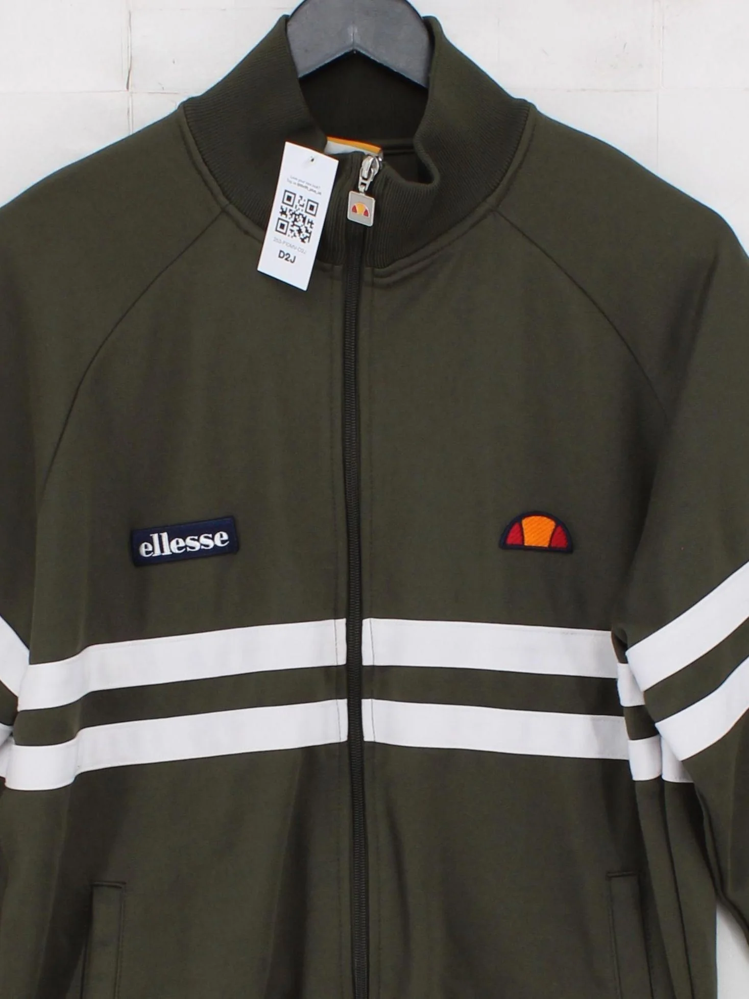 Ellesse Windbreaker jacket green - Image 3
