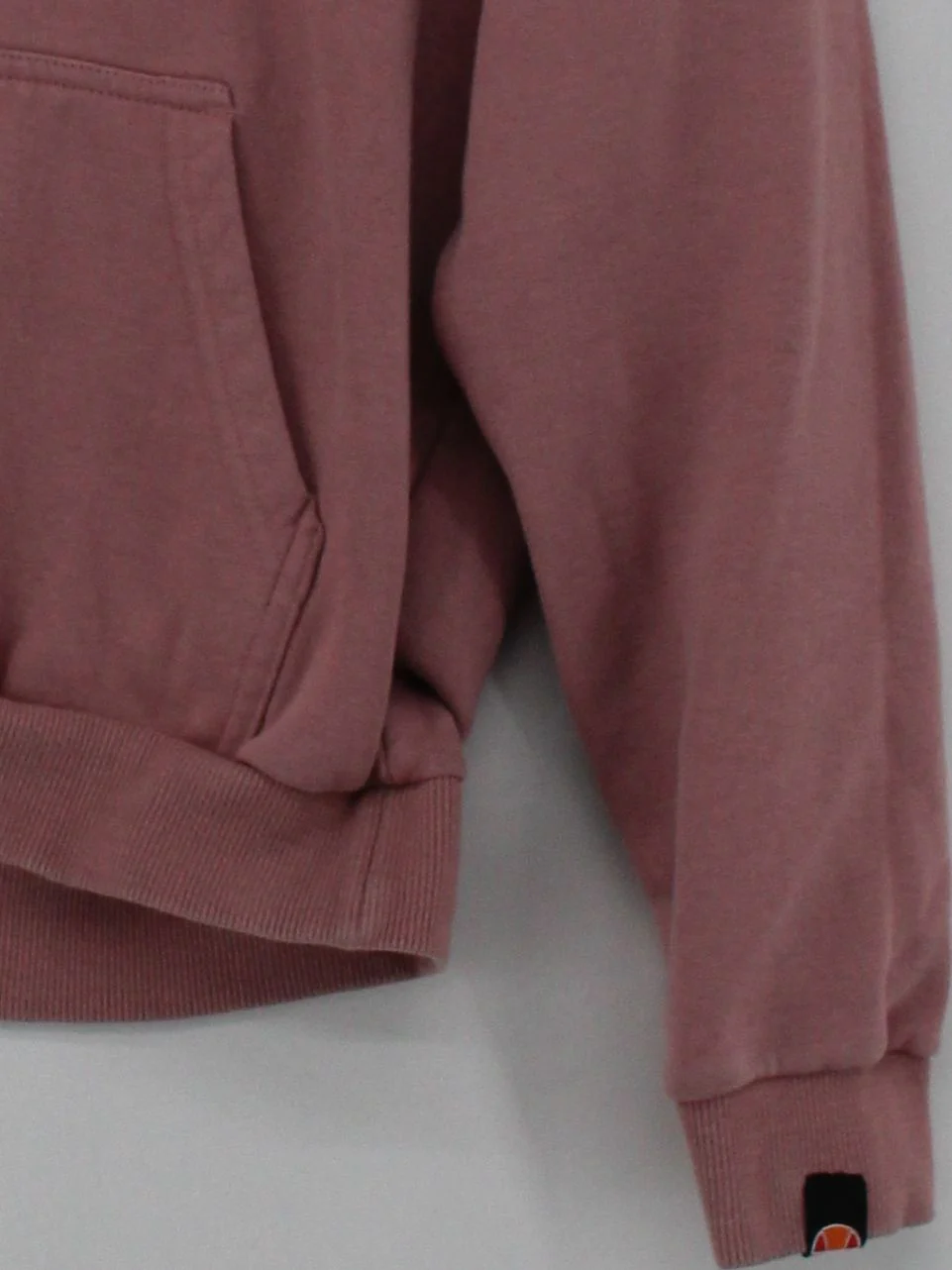 Ellesse Women's Hoodie S Pink Cotton with Polyester, Elastane Pullover - Image 4