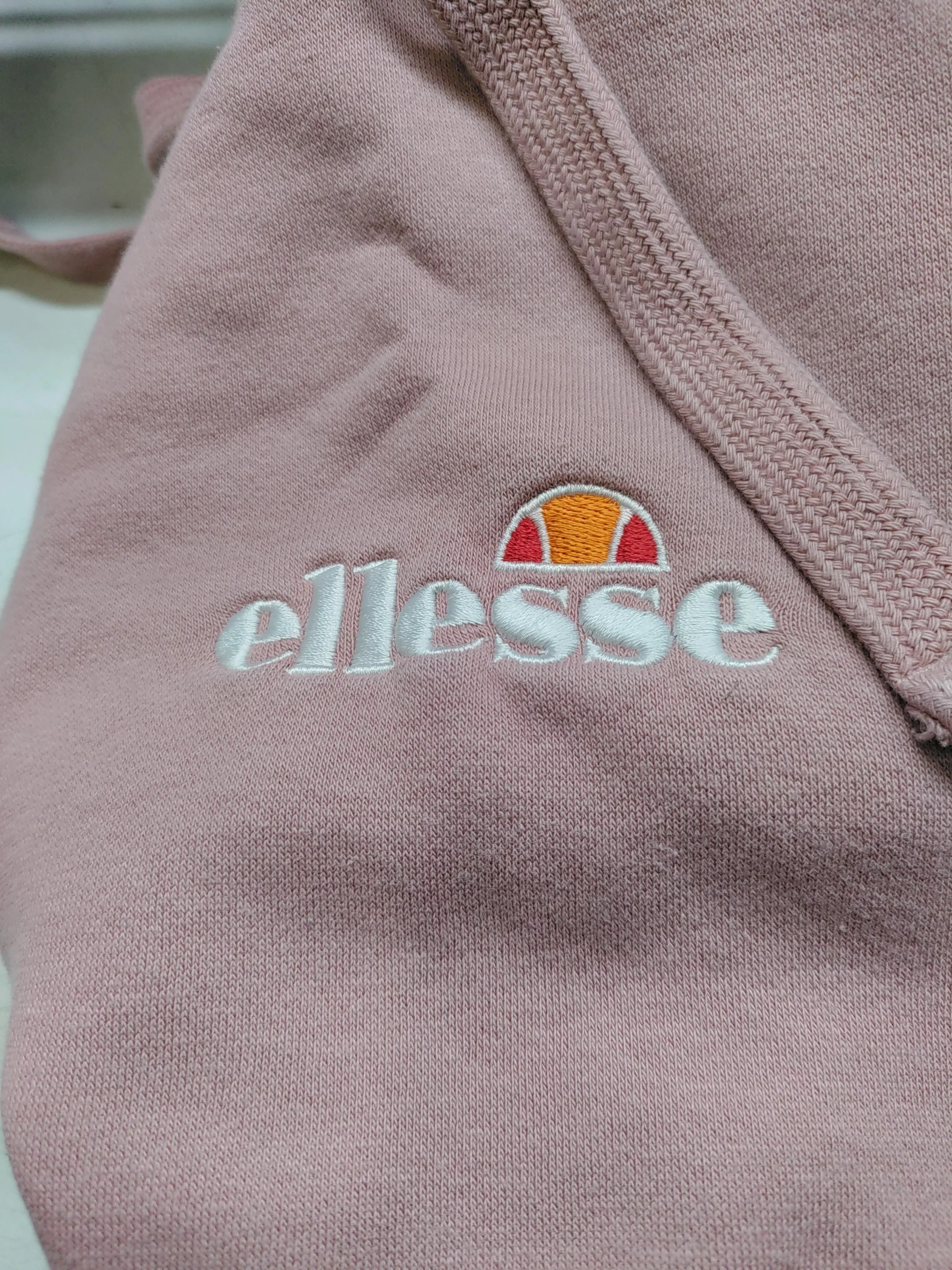 Ellesse Women's Hoodie S Pink Cotton with Polyester, Elastane Pullover - Image 5
