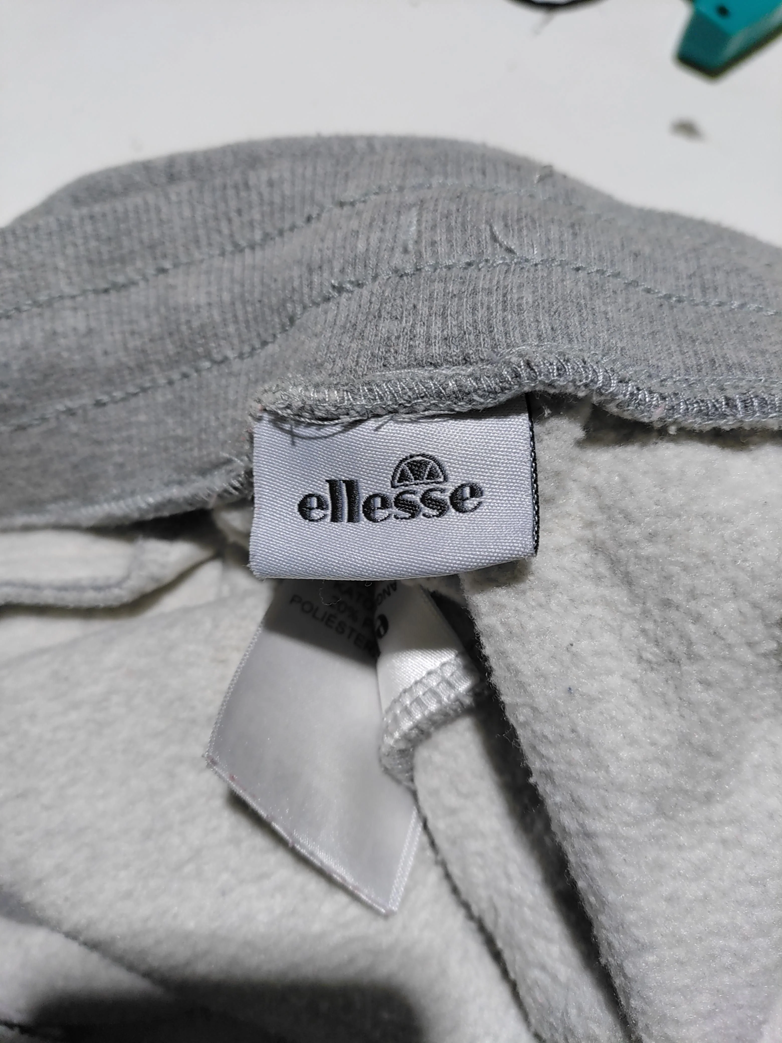 Ellesse Women's Sports Bottoms UK 14 Grey Cotton with Polyester Sweatpants - Image 6