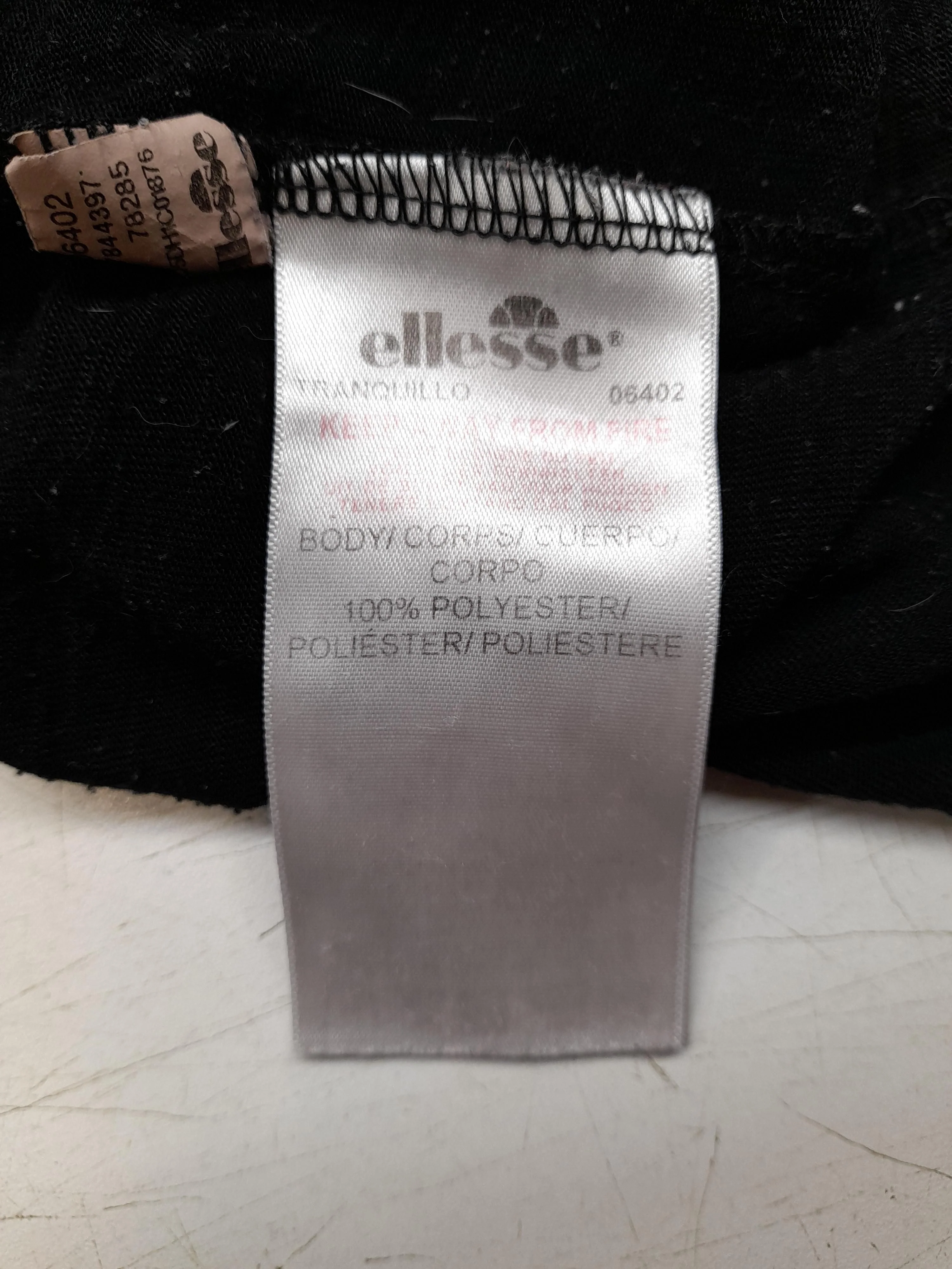 Ellesse Women's T-Shirt M Black 100% Polyester Sleeveless Basic - Image 9