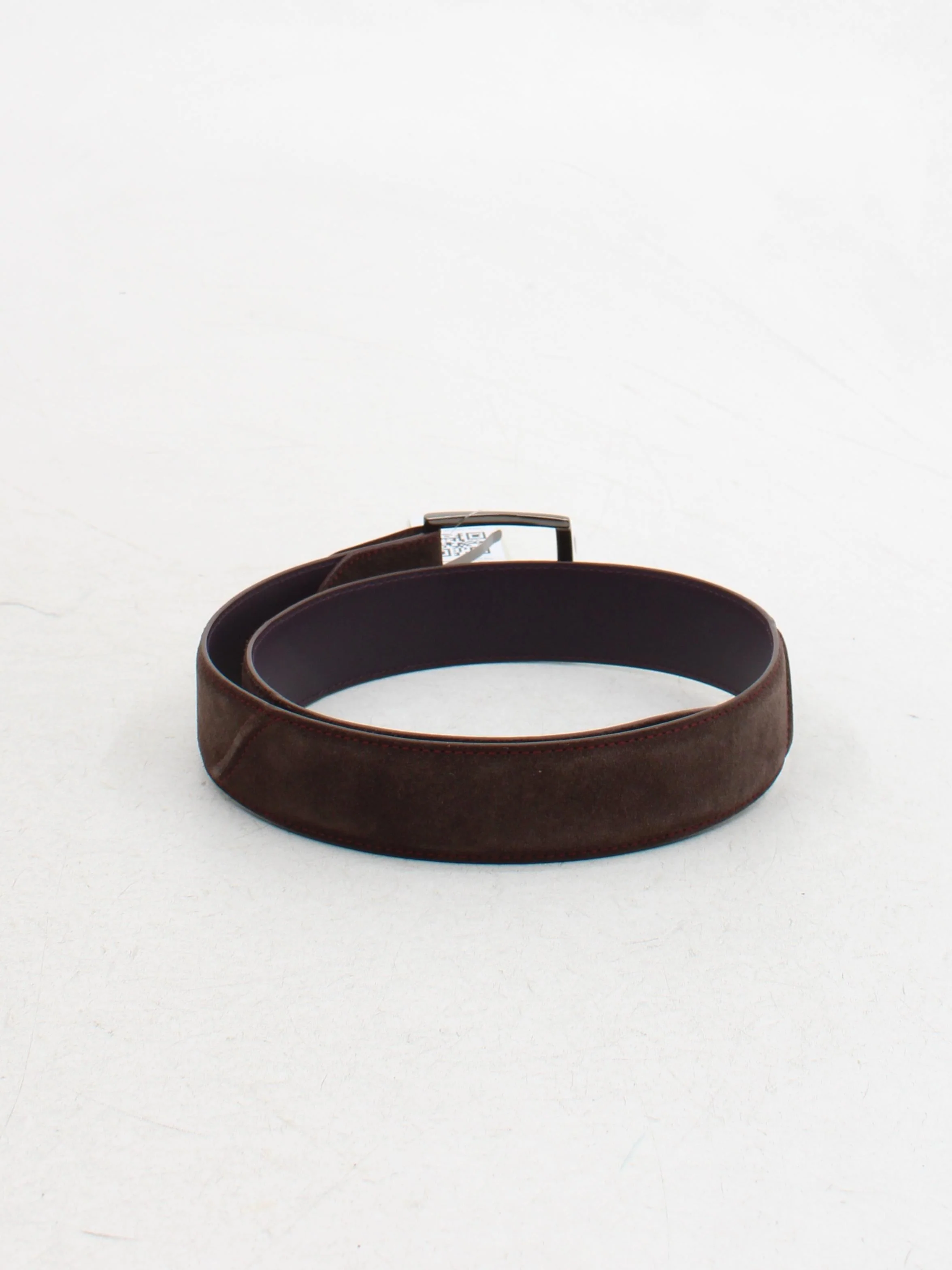 Elliot Rhodes Men's Belt Brown 100% Suede Dress Belt - Image 2