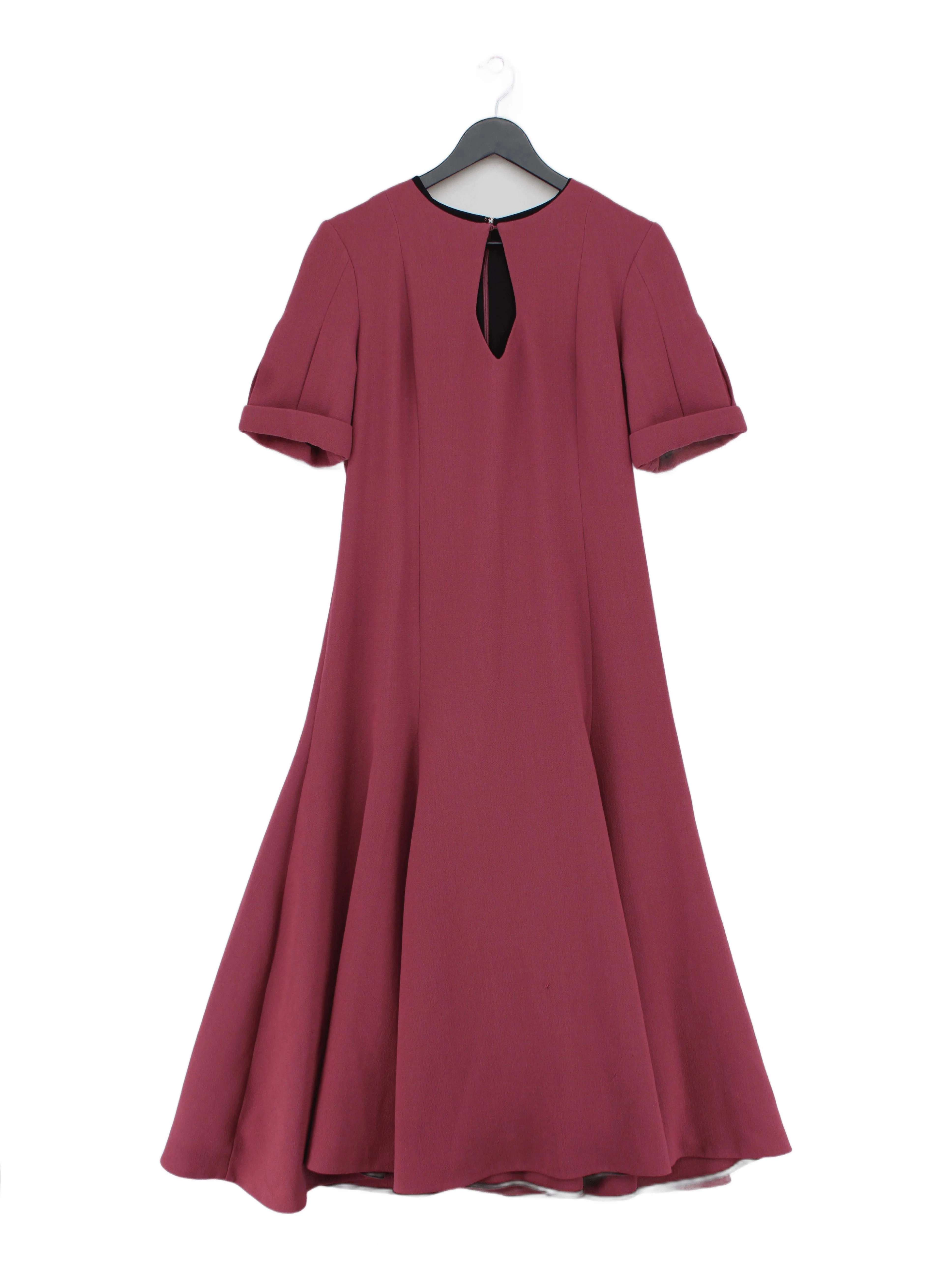 Emilia Wickstead A-Line Maxi Dress UK10 in Pink