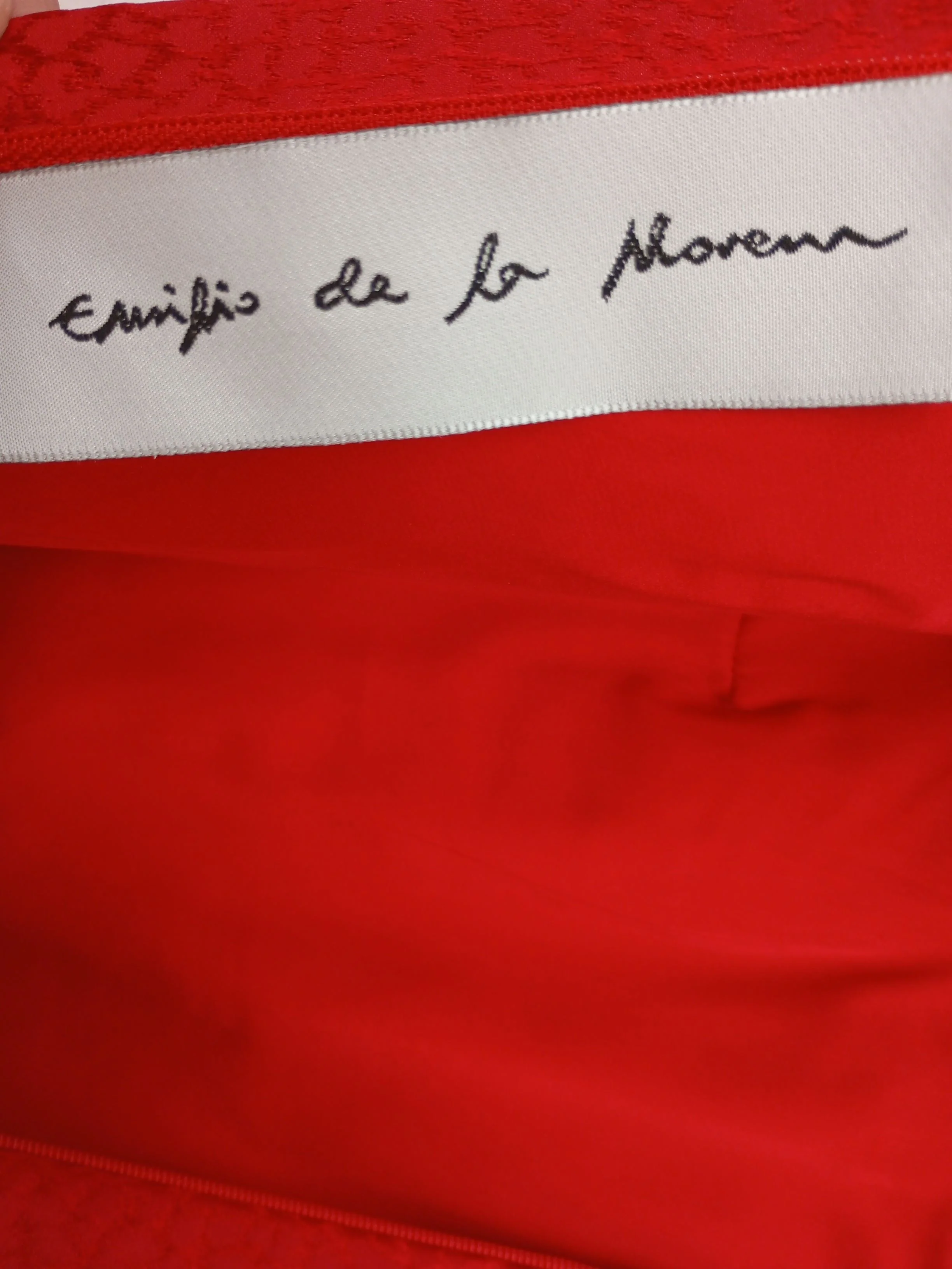 Emilio de la Morena Bodycon Maxi Dress UK6 in Red RRP £1400 - Image 6