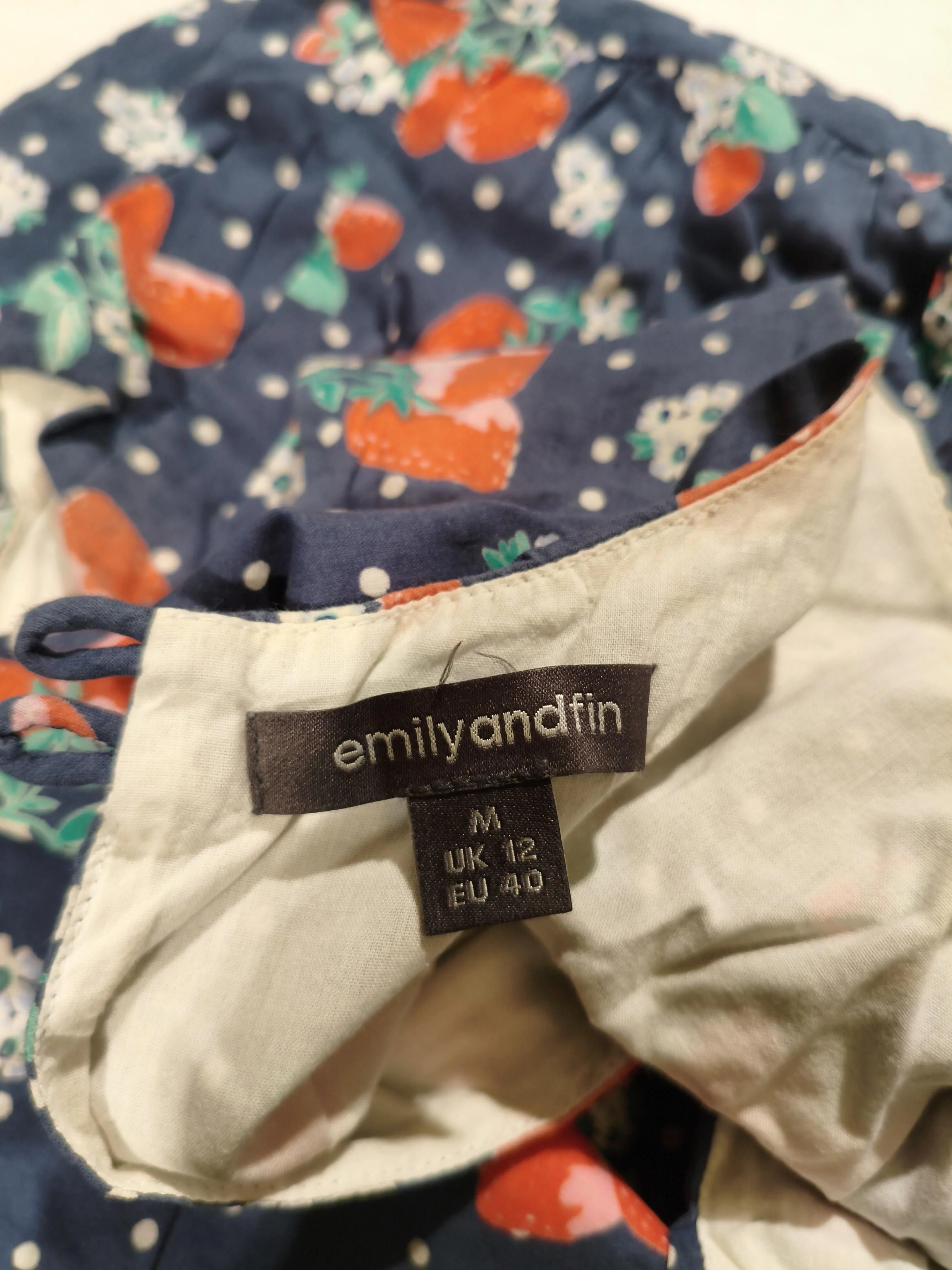 Emily and fin Skater Mini Dress UK12 in Multi - Image 5