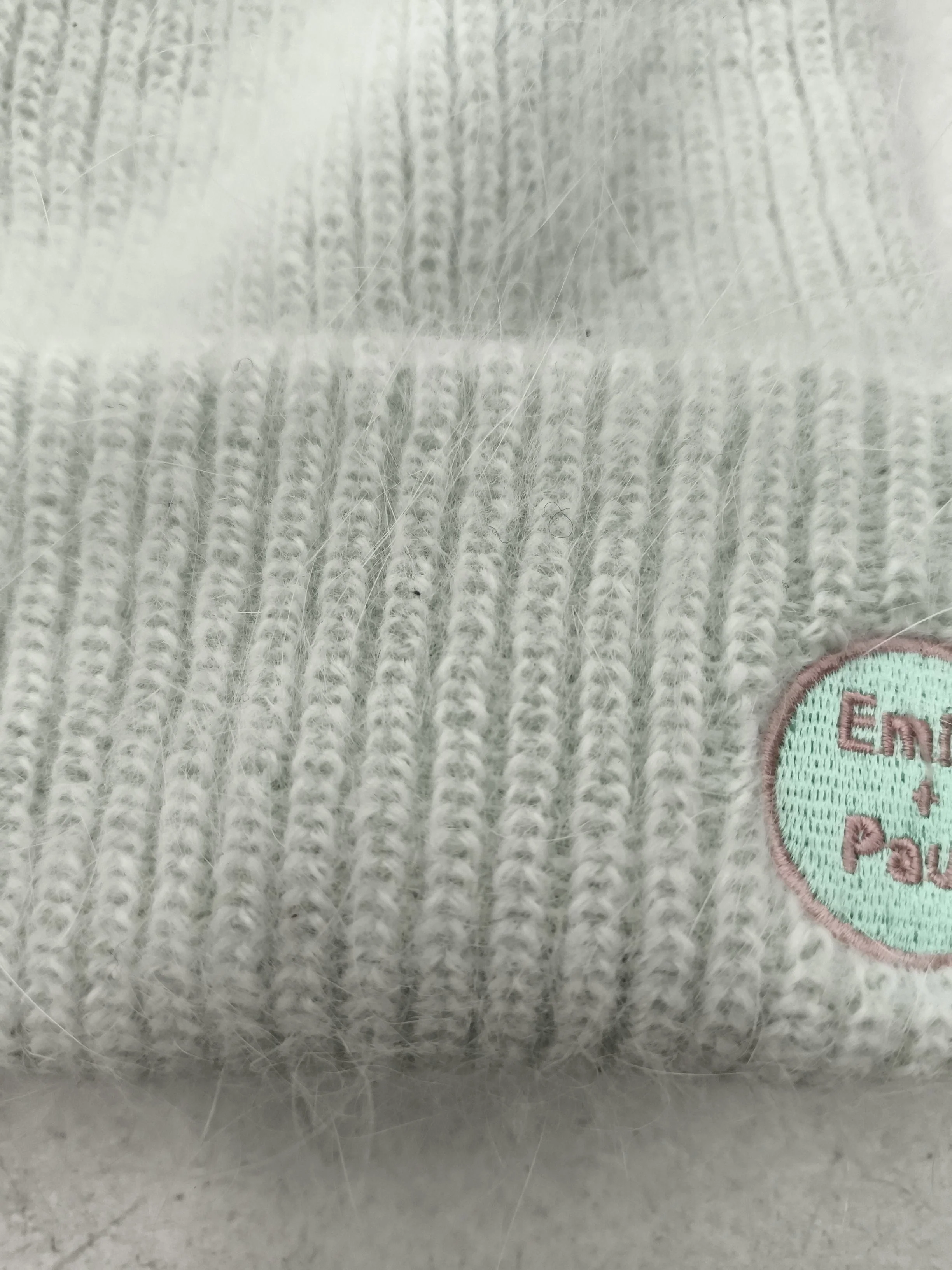 Emin&Paul Men's Hat M Green Angora with Acrylic Beanie - Image 5