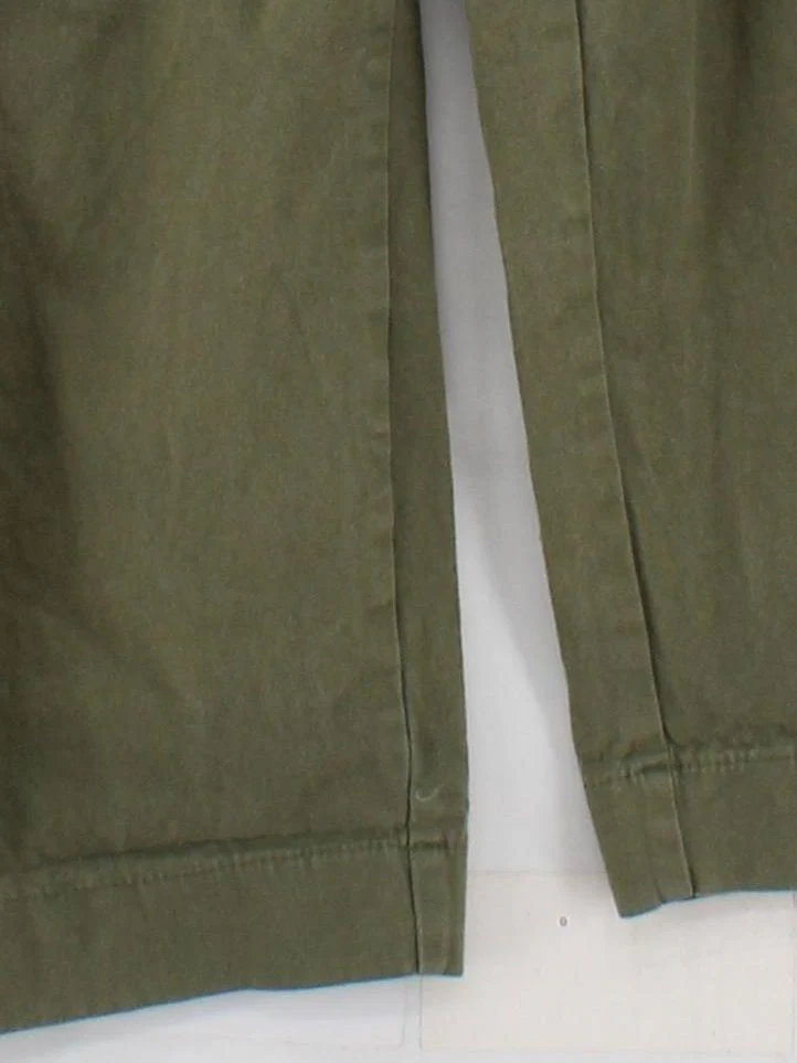 Emin&Paul Women's Trousers S Green 100% Cotton Tapered Sweatpants - Image 4