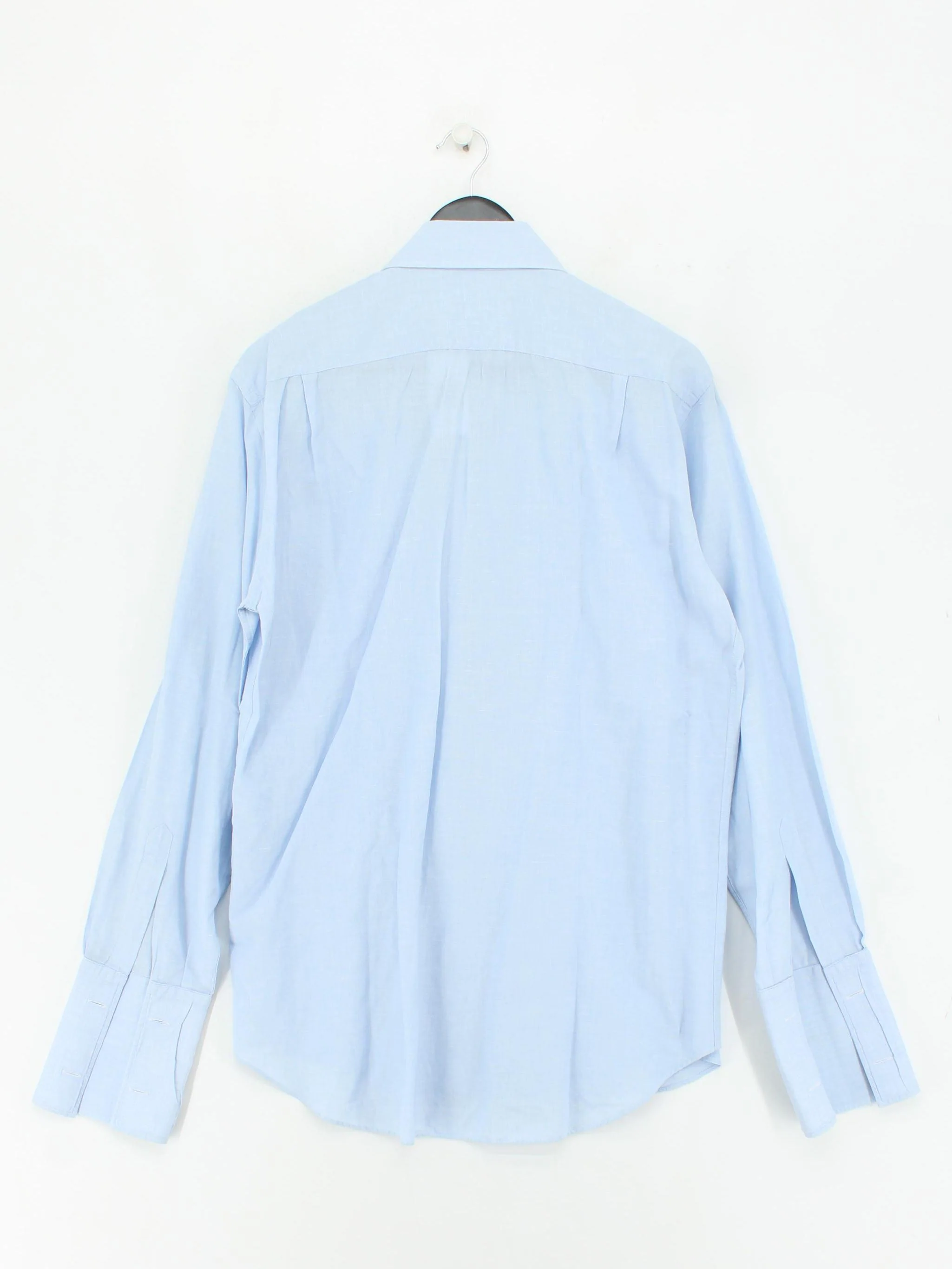 Emmett Men's Shirt L Blue 100% Cotton Basic - Image 2