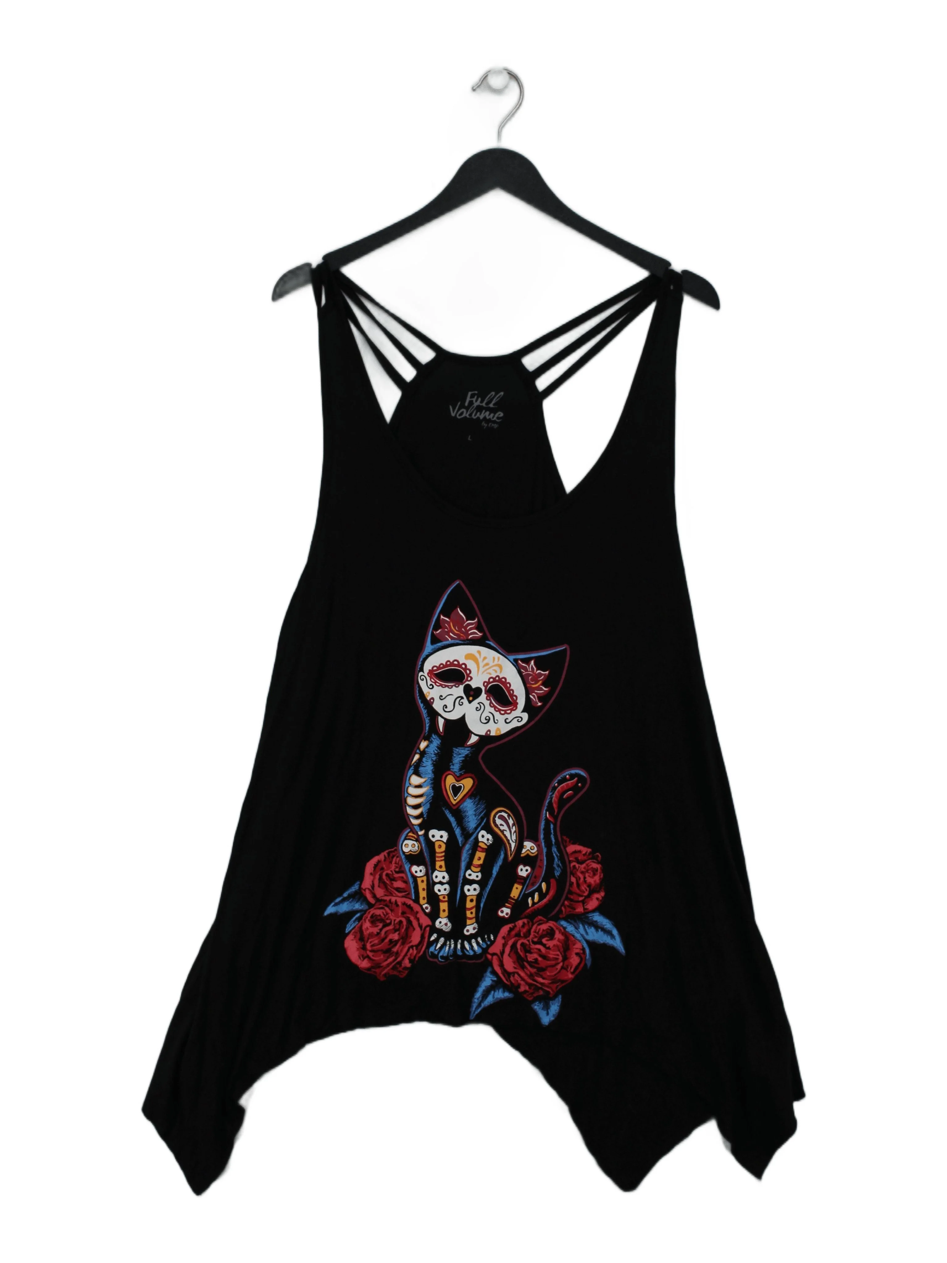 EMP Women's T-Shirt L Black Viscose with Elastane Basic