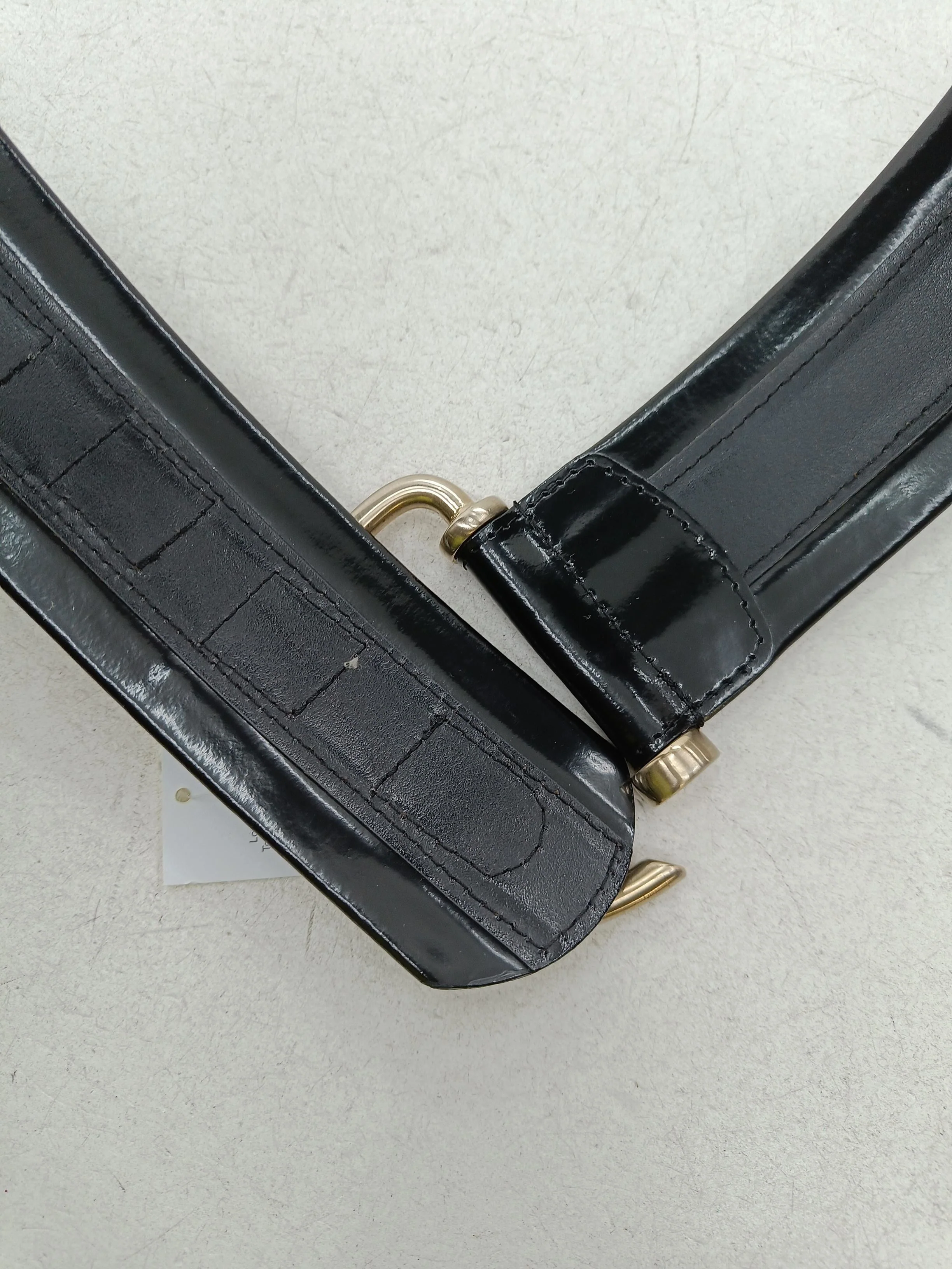 Emporio Armani Men's Belt M Black 100% Leather Dress Belt - Image 4
