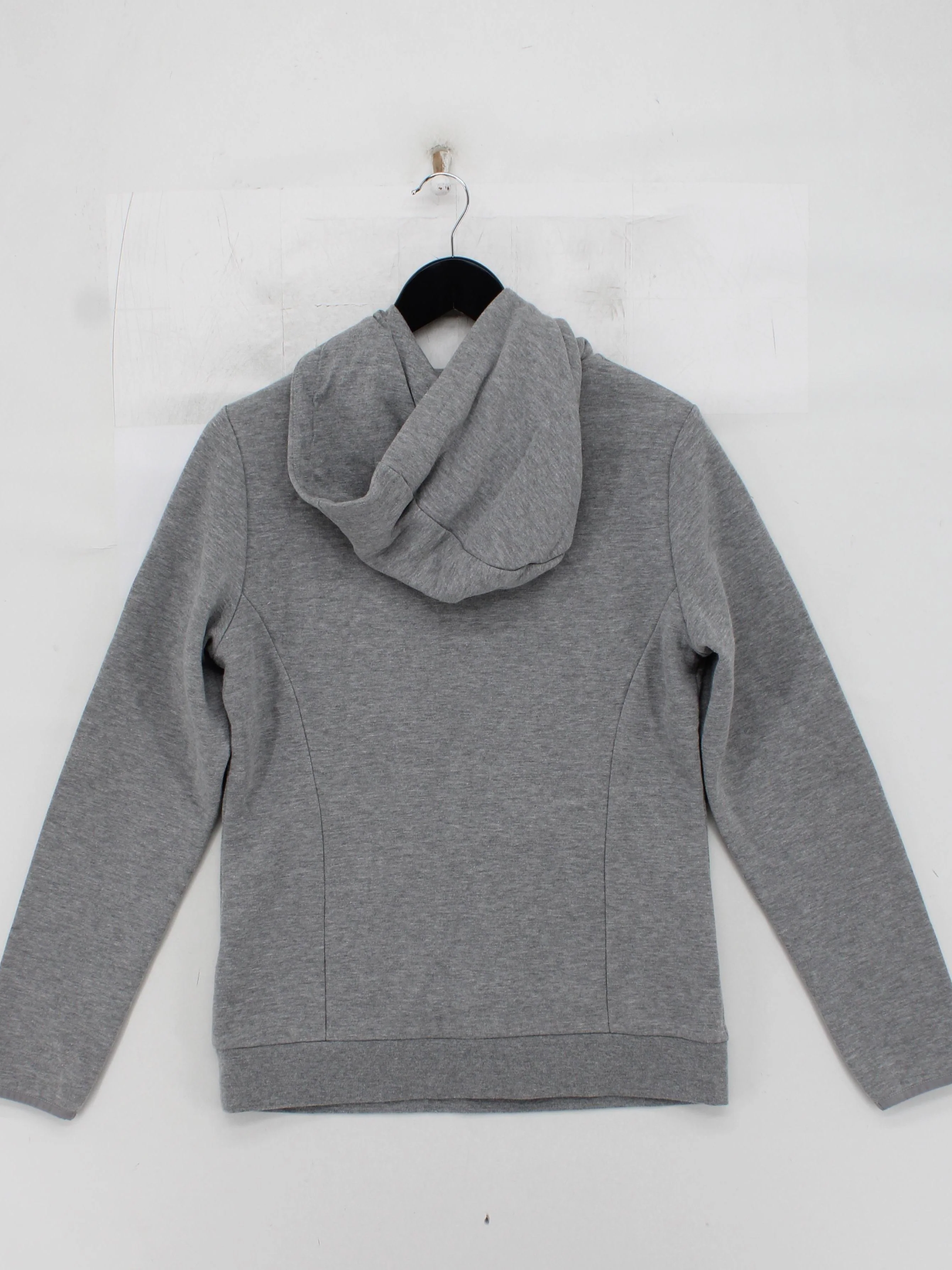Emporio Armani Men's Hoodie M Grey Cotton with Polyester Pullover - Image 2