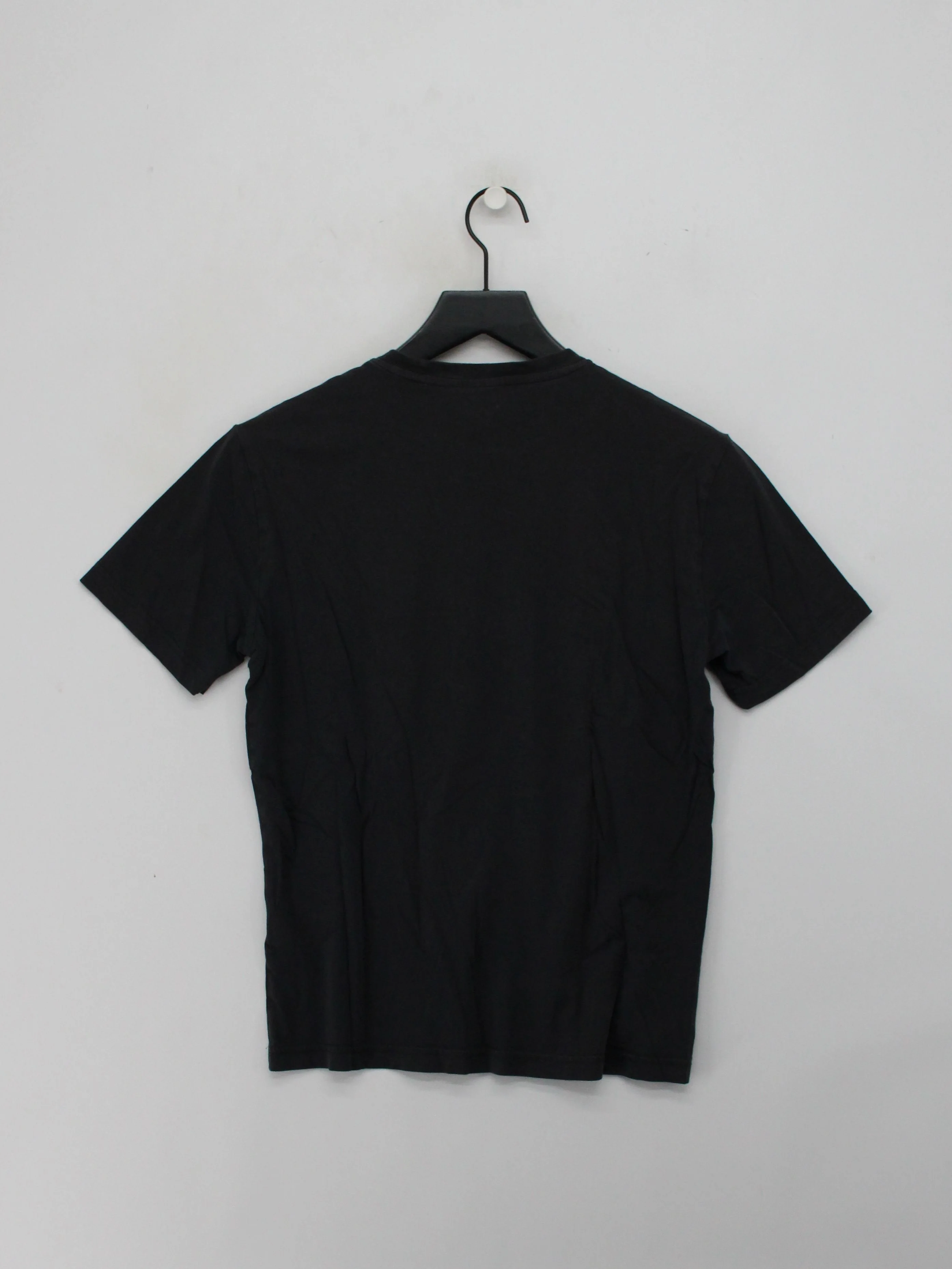 Emporio Armani Men's T-Shirt M Black Graphic 100% Cotton Basic - Image 2