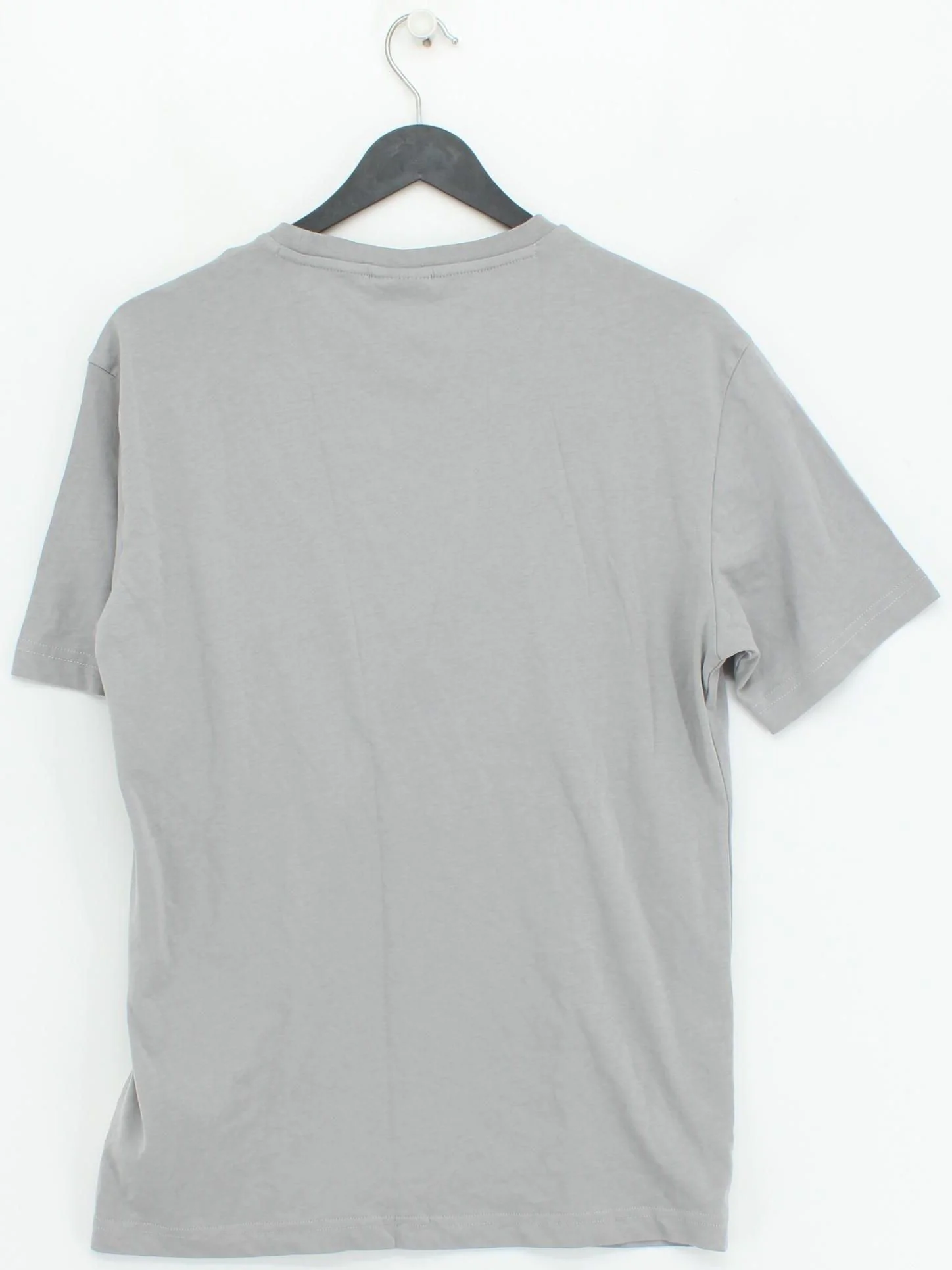 Emporio Armani Men's T-Shirt M Grey Graphic 100% Cotton Basic - Image 2